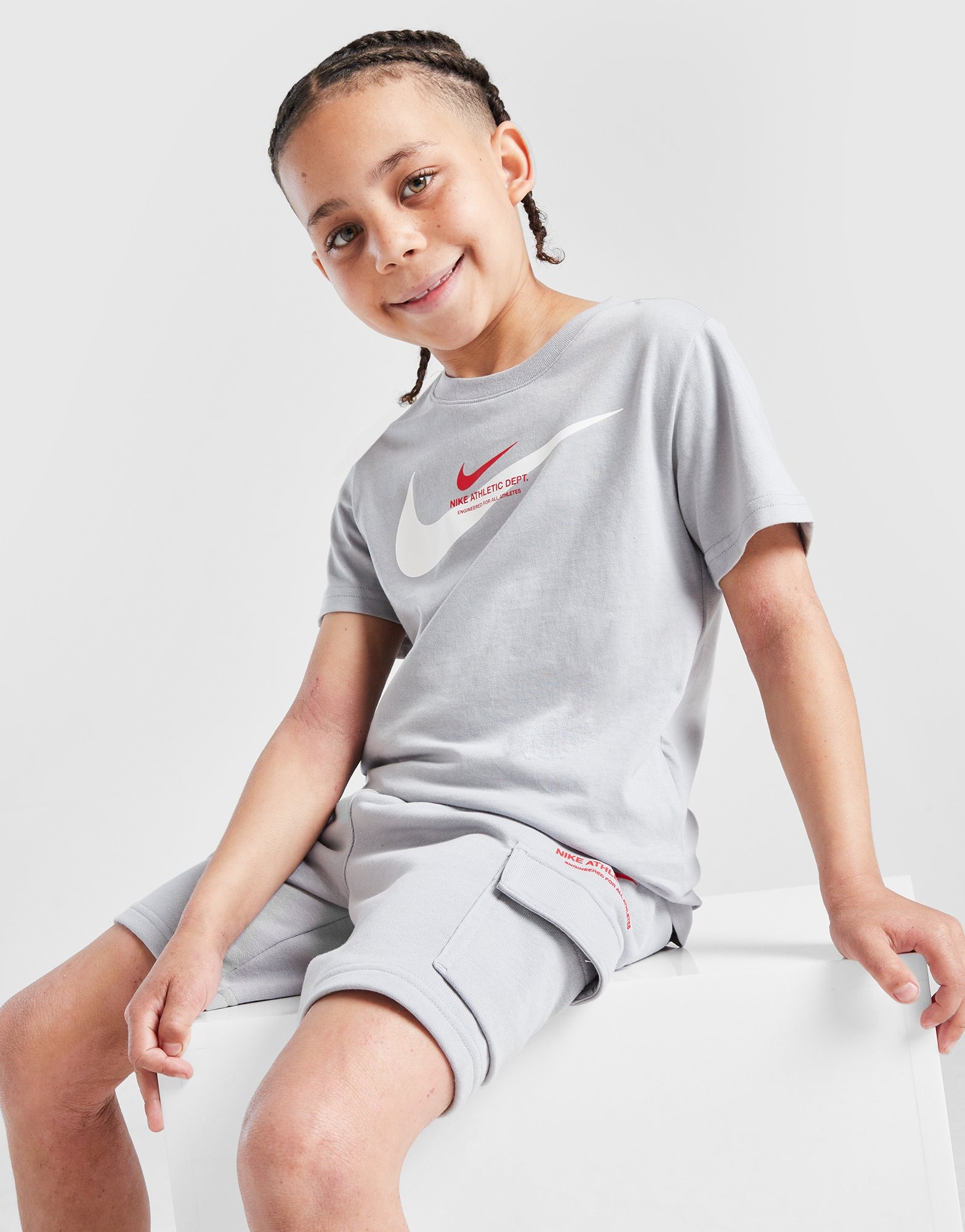 Nike Ensemble t-shirt/cargo Enfant Gris- JD Sports France