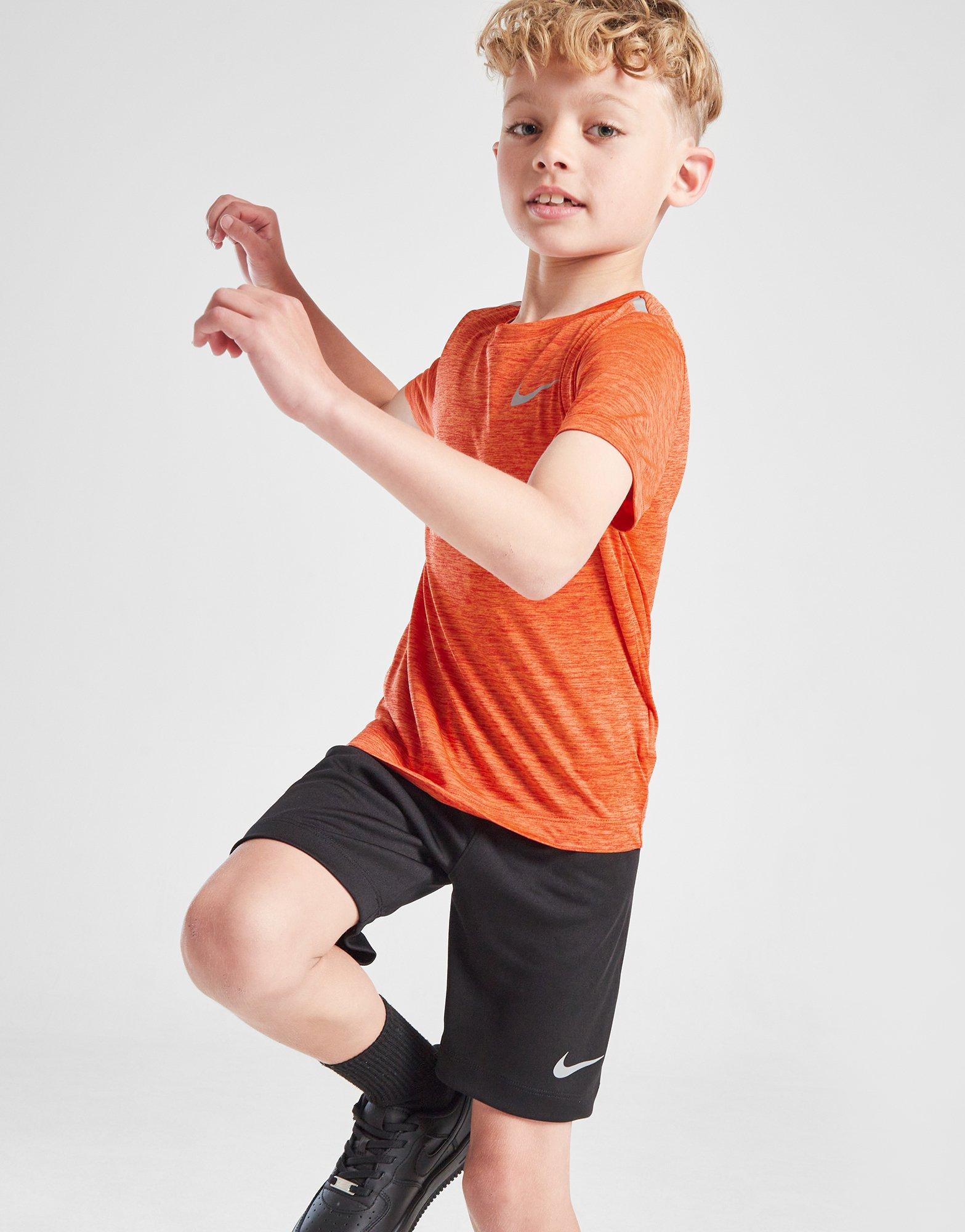 Nike Miler T-Shirt/Shorts Set Children