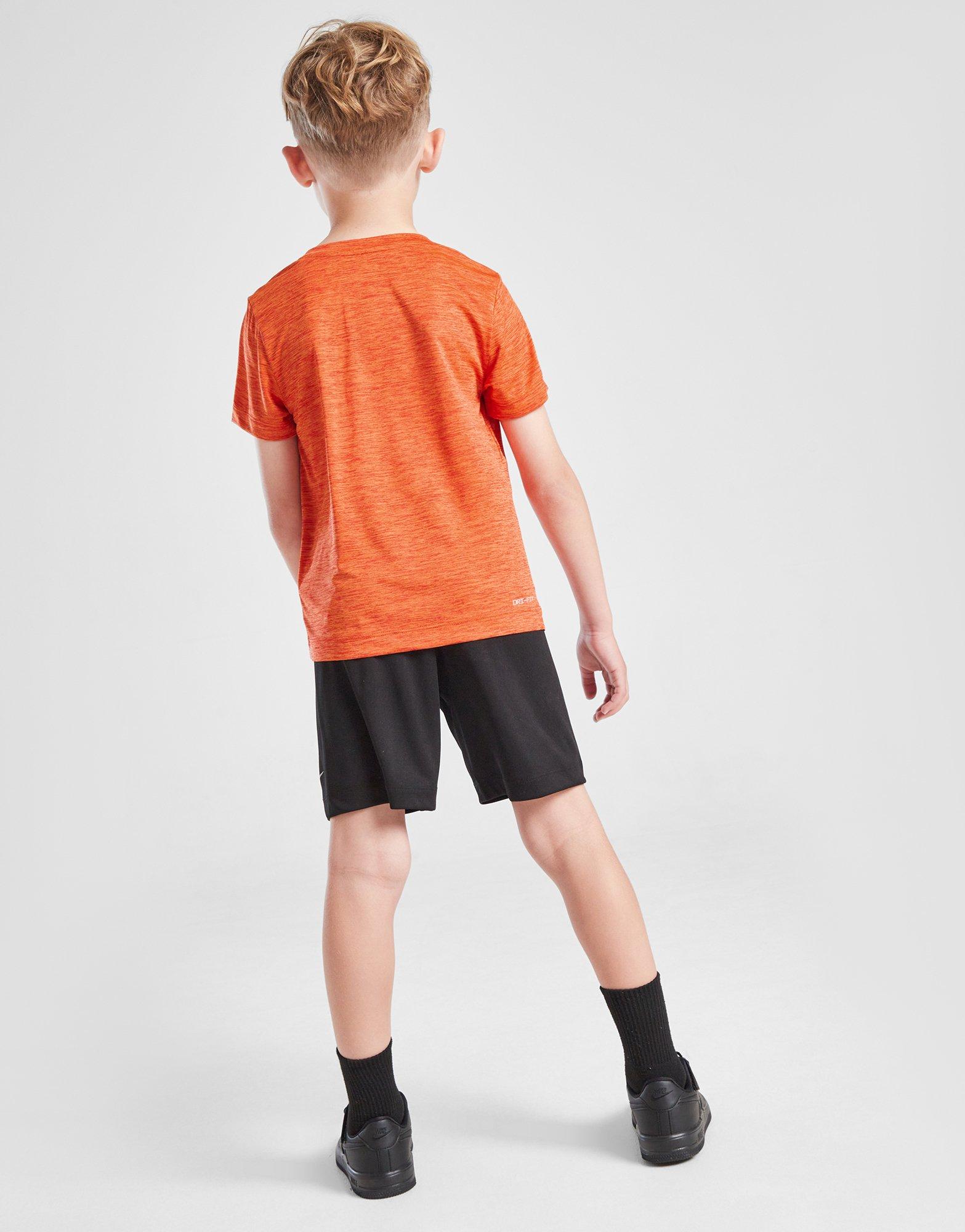 Nike Miler T-Shirt/Shorts Set Children