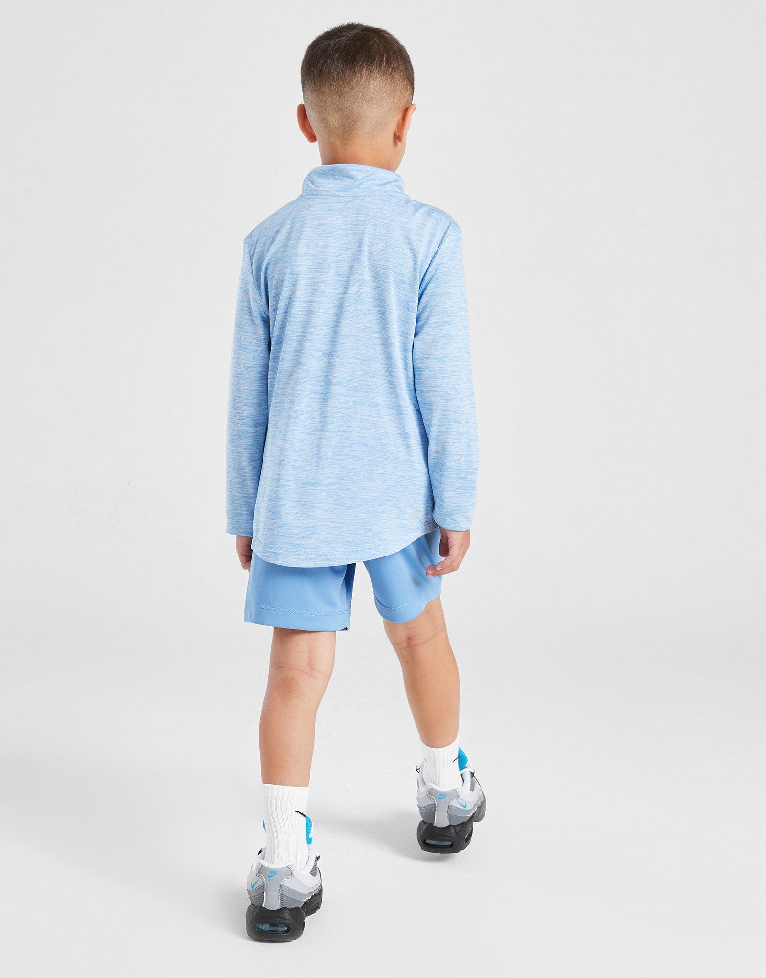 Nike Pacer 1/4 Zip Top/Shorts Set Children