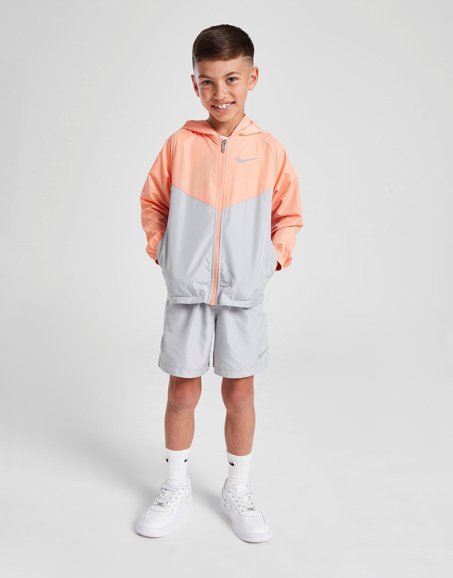 Nike Miler Woven Jacket/Shorts Set Children