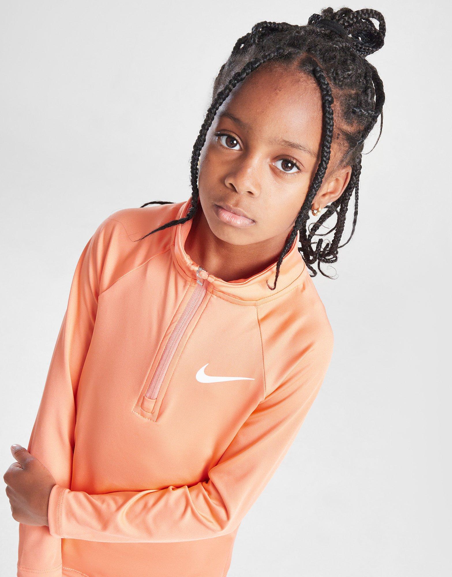 Nike Girls' Pacer 1/4 Zip Top/Shorts Set Children