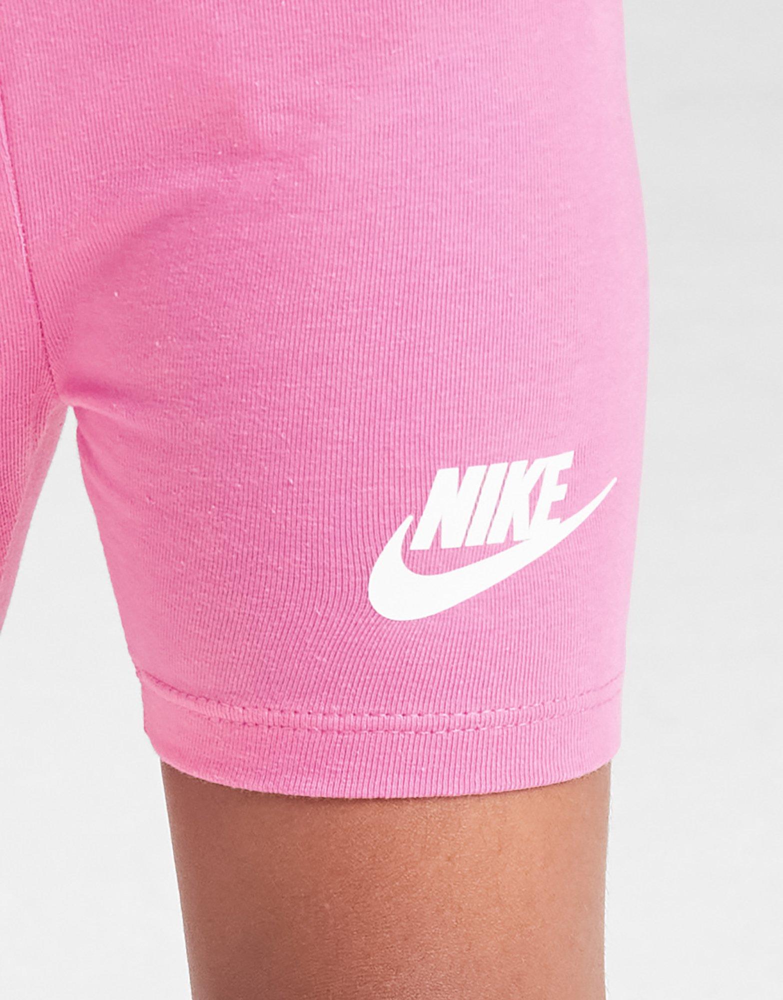 Nike Girls' All Over Print T-Shirt/Shorts Set Infant