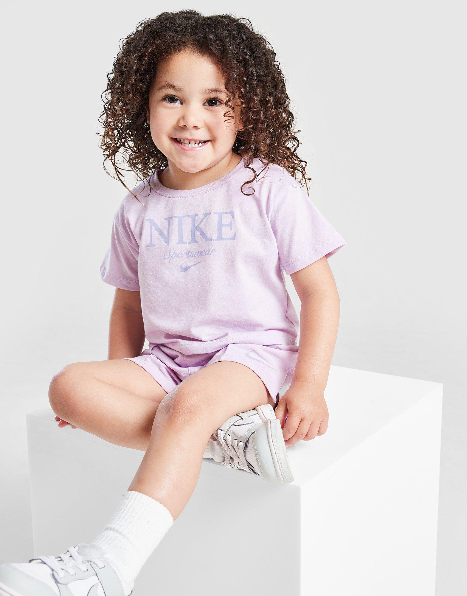 Nike Girls' Varsity T-Shirt/Shorts Set Babys