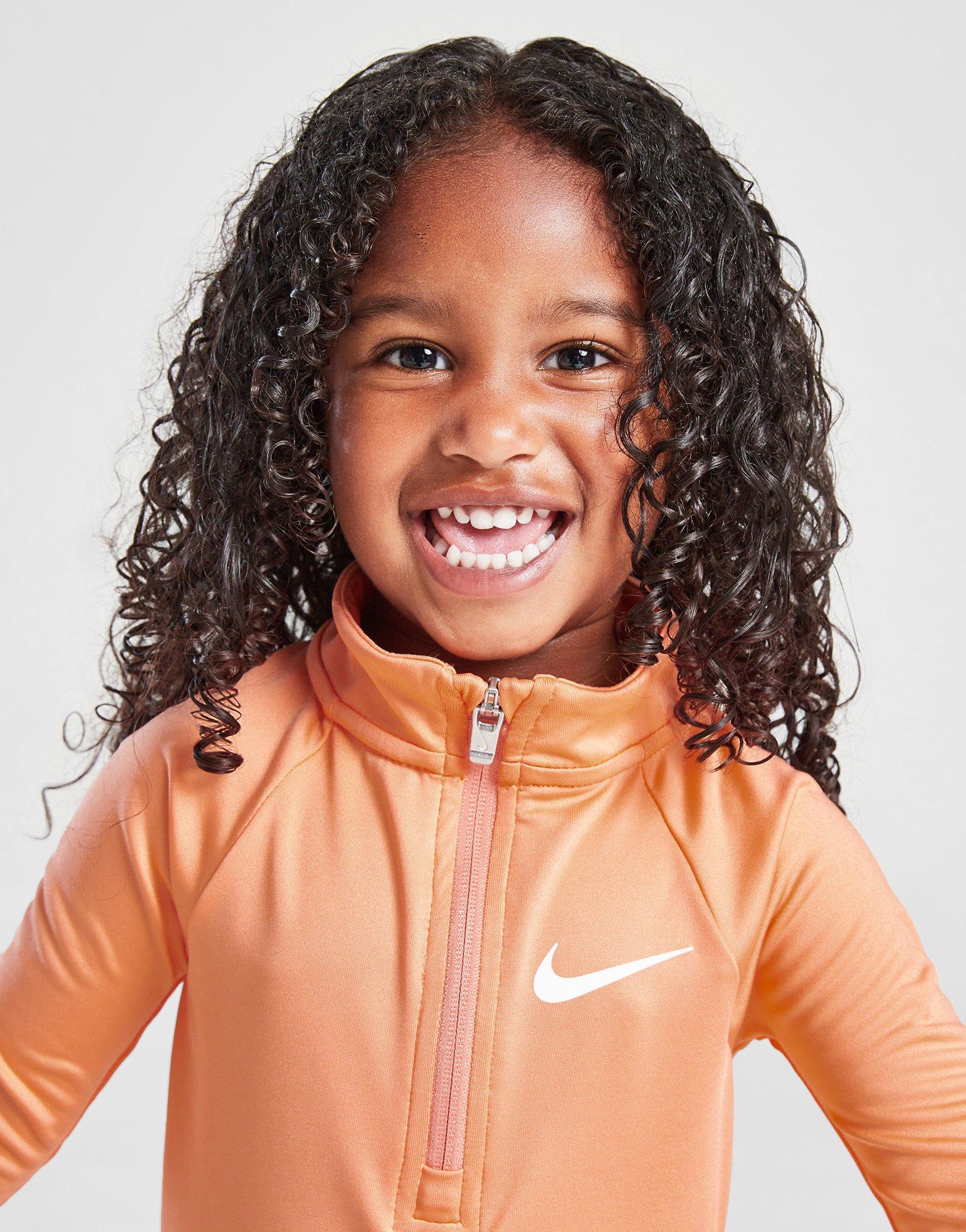 Nike Girls' Pacer 1/4 Zip/Cycle Shorts Set Infant