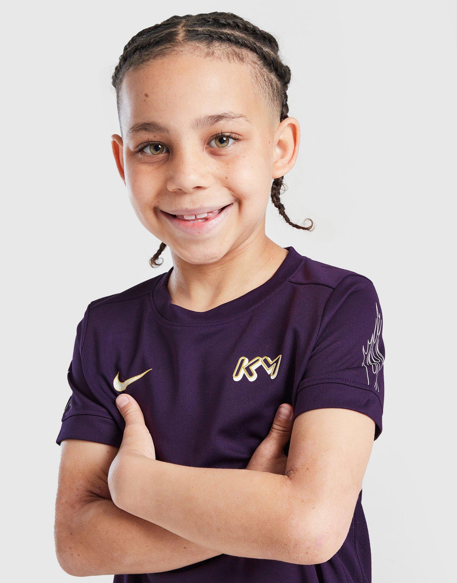 Nike Academy Kylian Mbappe T-Shirt/Shorts Set Children