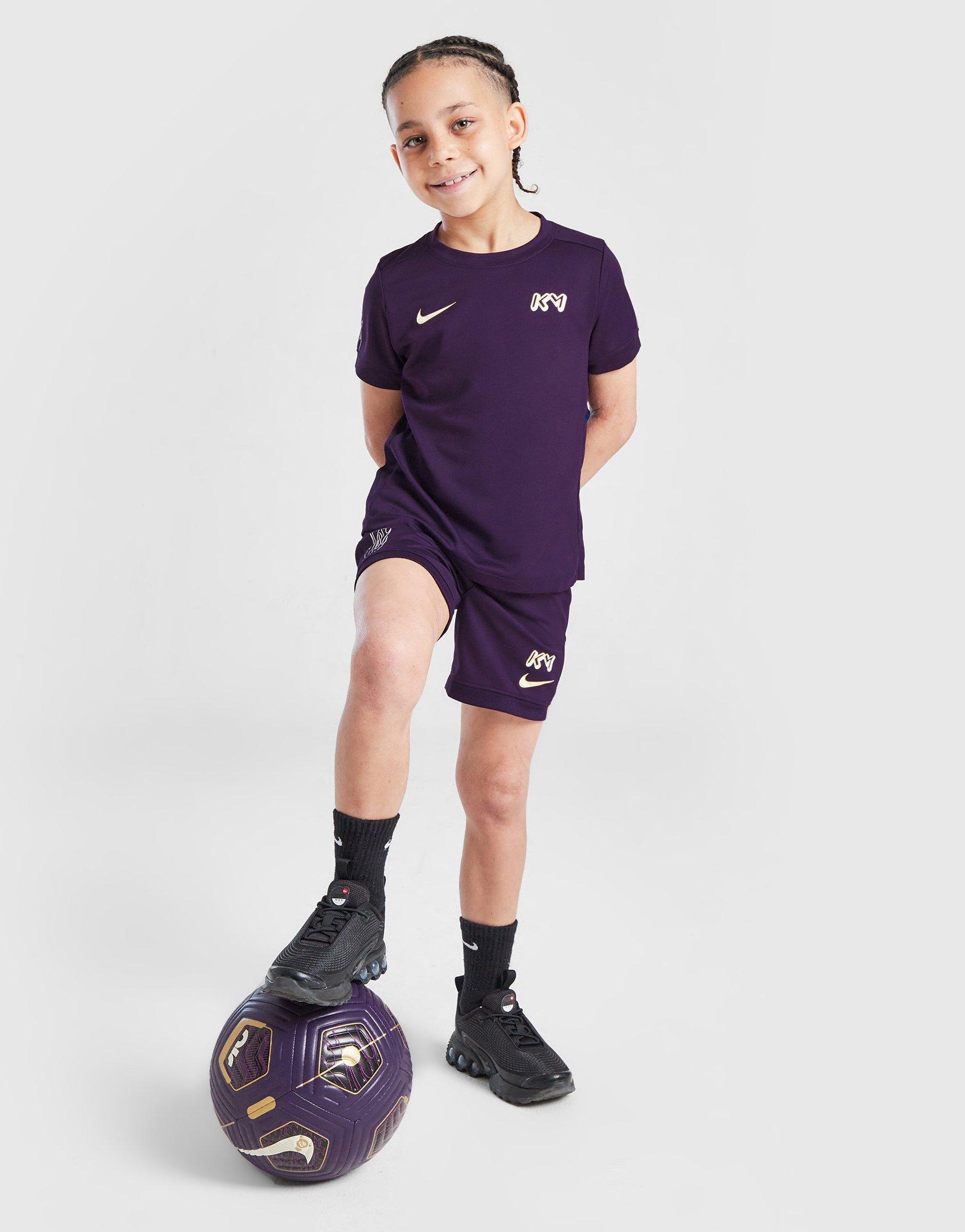 Nike Academy Kylian Mbappe T-Shirt/Shorts Set Children