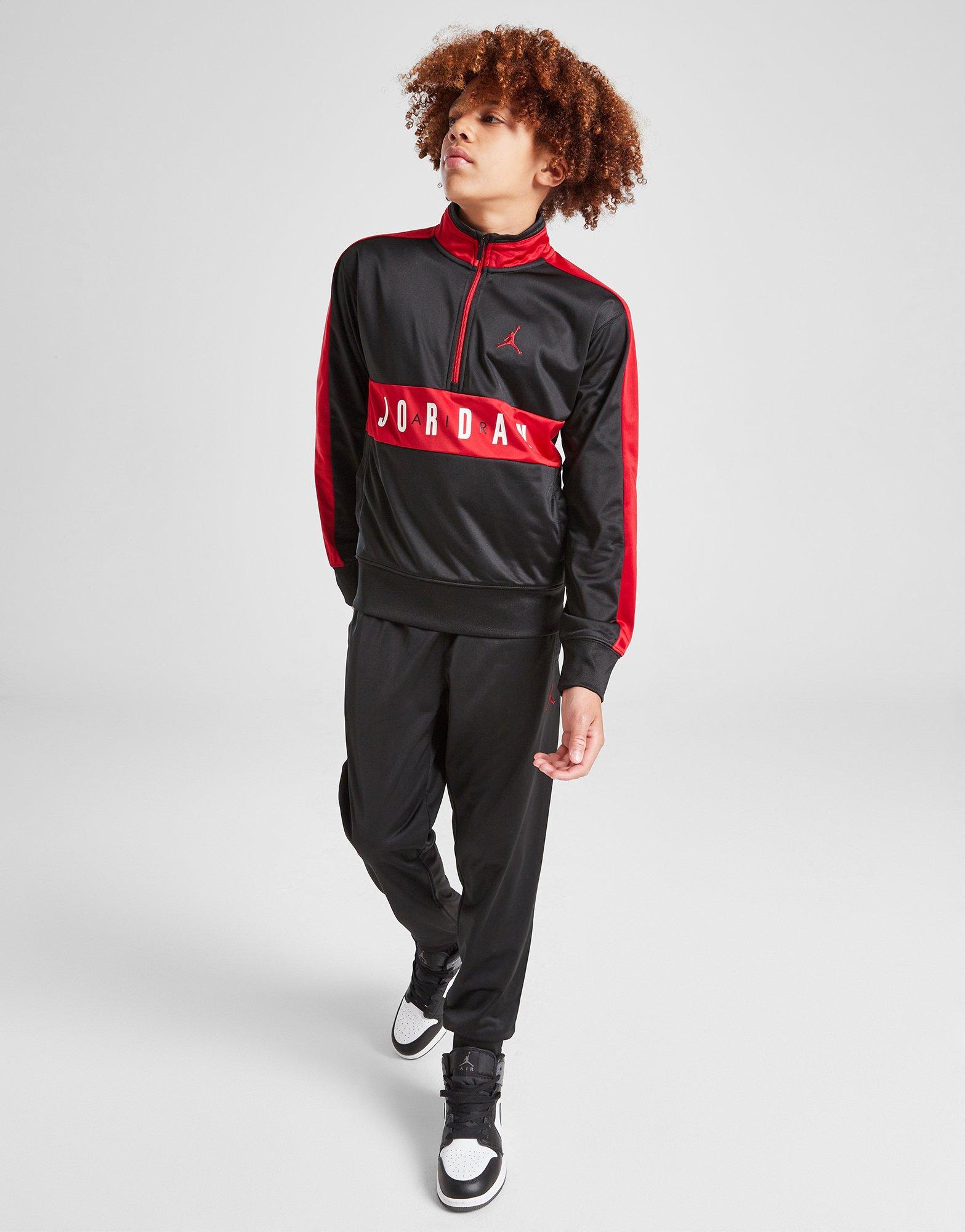 Jordan 1/4 Zip Tracksuit Junior