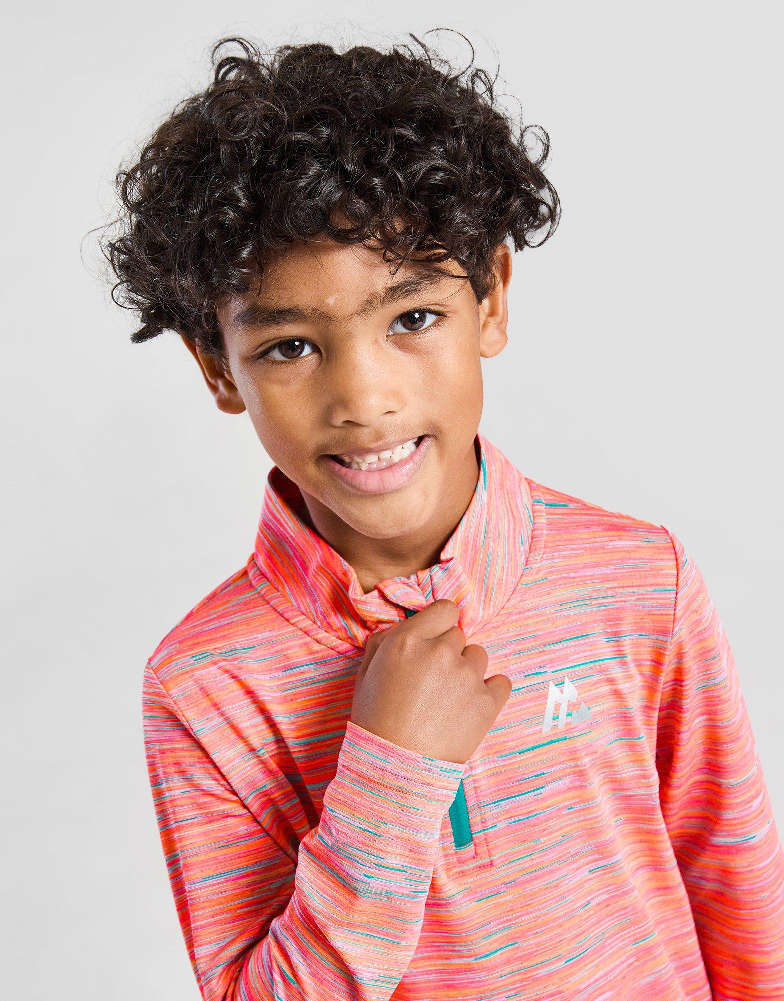 MONTIREX Trail 1/4 Zip Track Top/Shorts Set Children