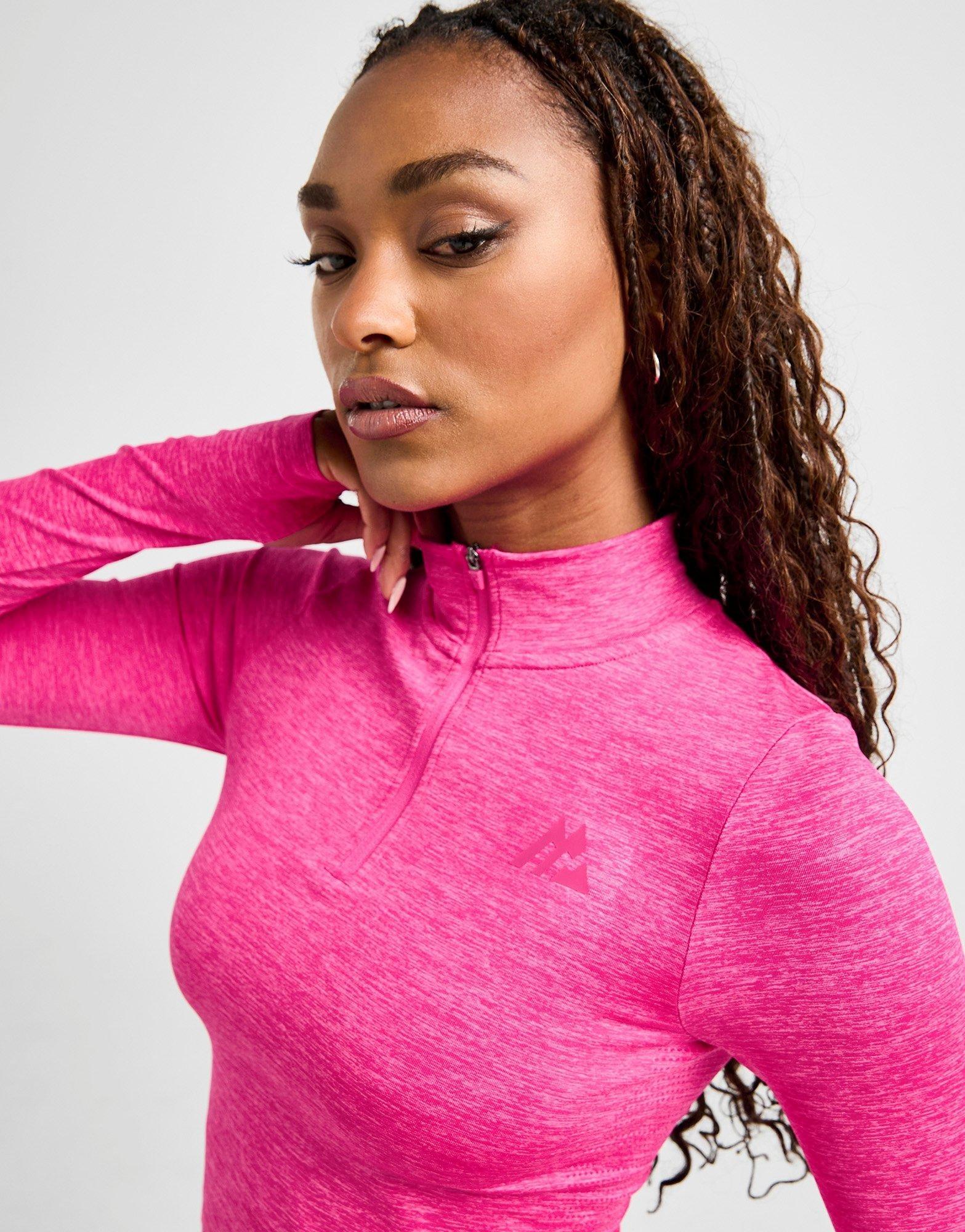 MONTIREX Power Seamless 1/4 Zip Top