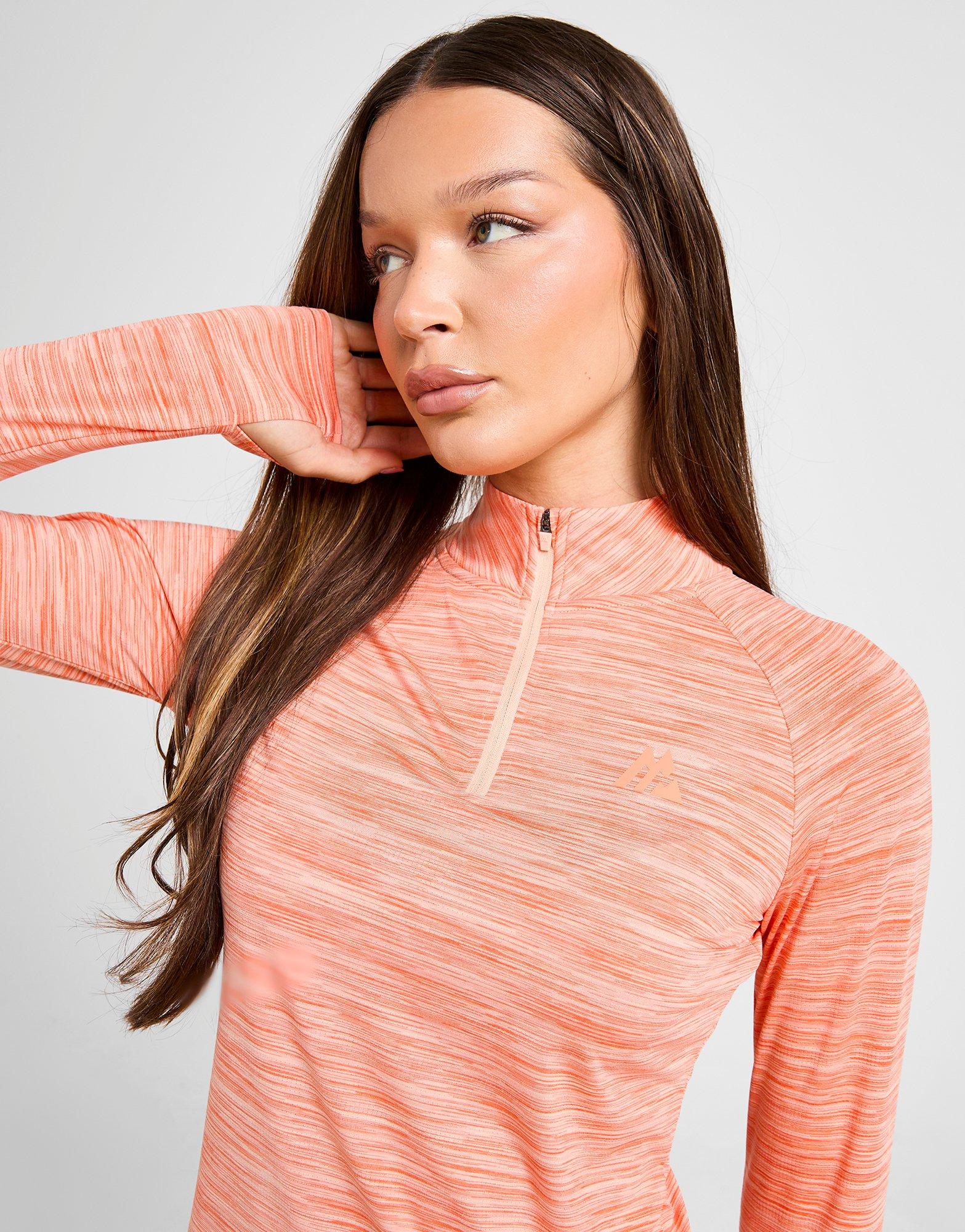 Orange MONTIREX Trail 1/4 Zip Top | JD Sports UK