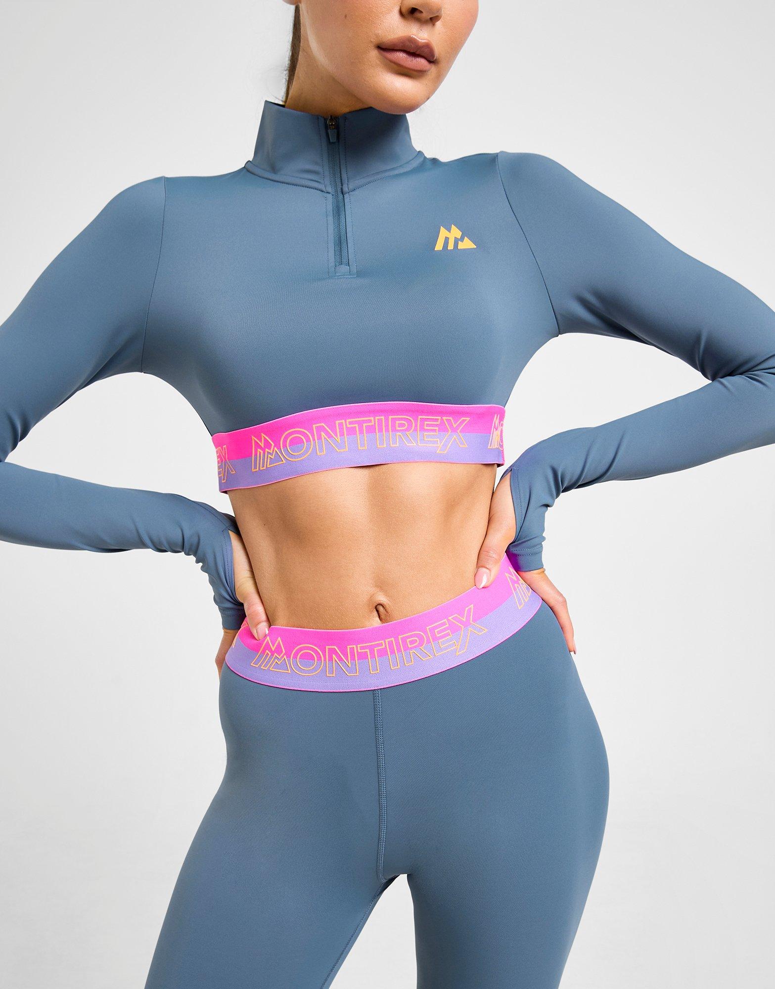 MONTIREX Icon Crop 1/4 Zip Top