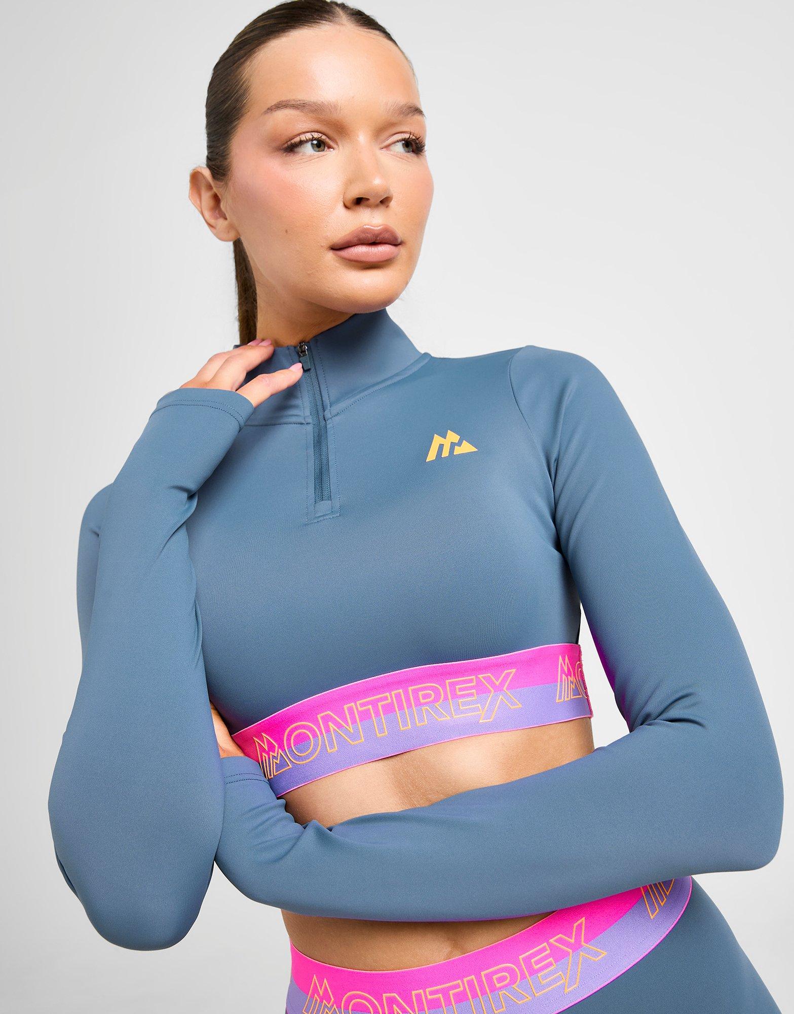MONTIREX Icon Crop 1/4 Zip Top
