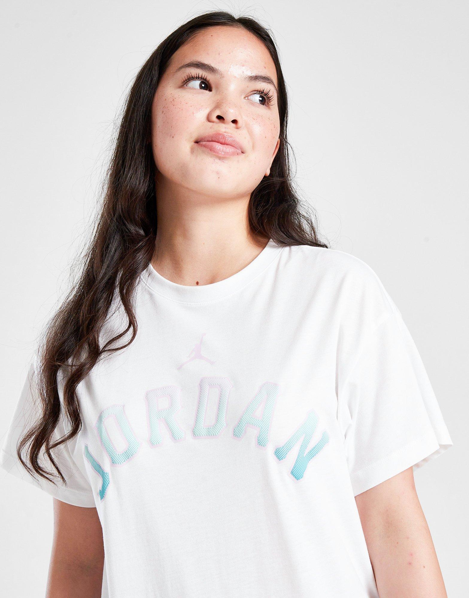Jordan Girls' Fade Back Graphic T-shirt Junior