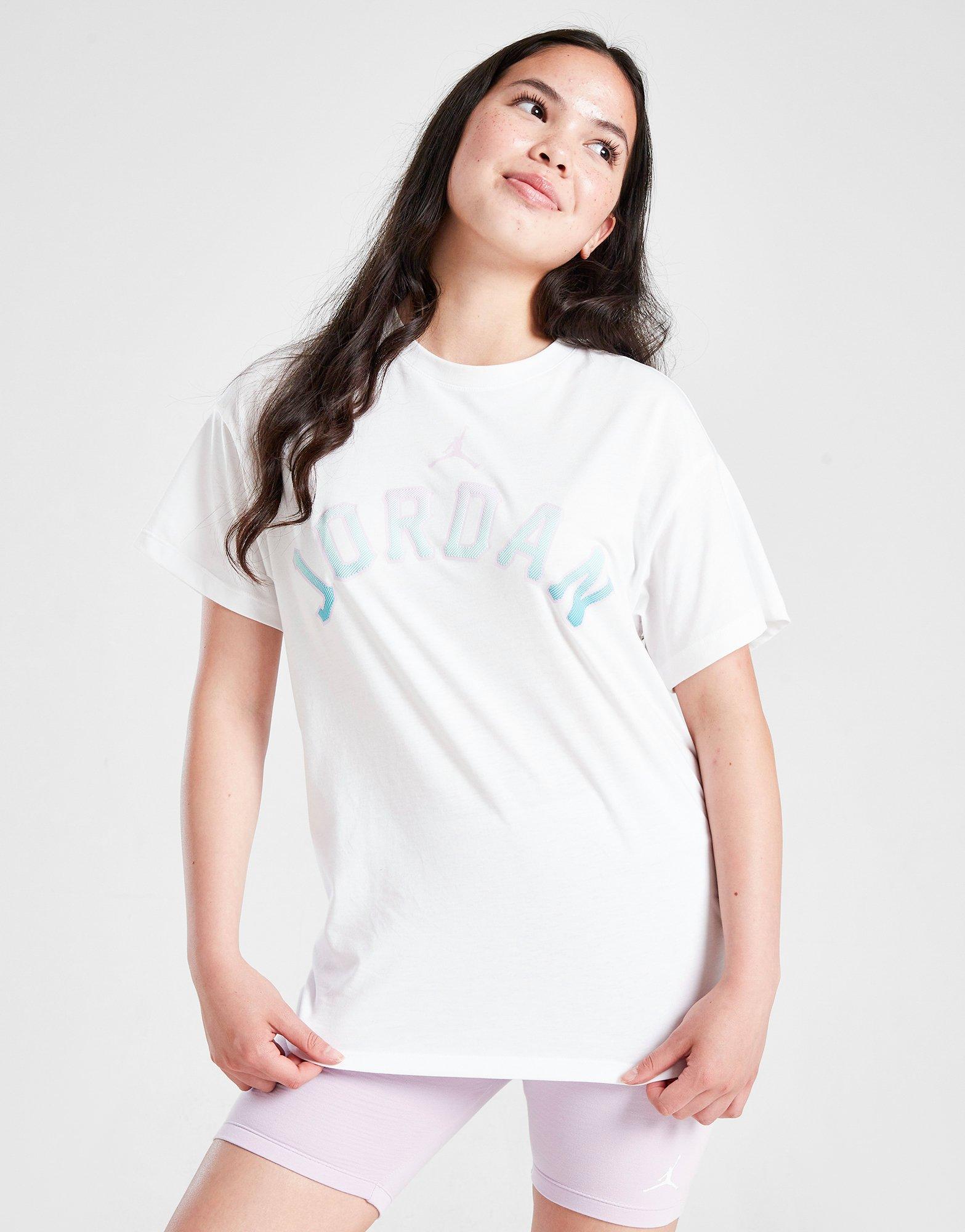 Jordan Girls' Fade Back Graphic T-shirt Junior