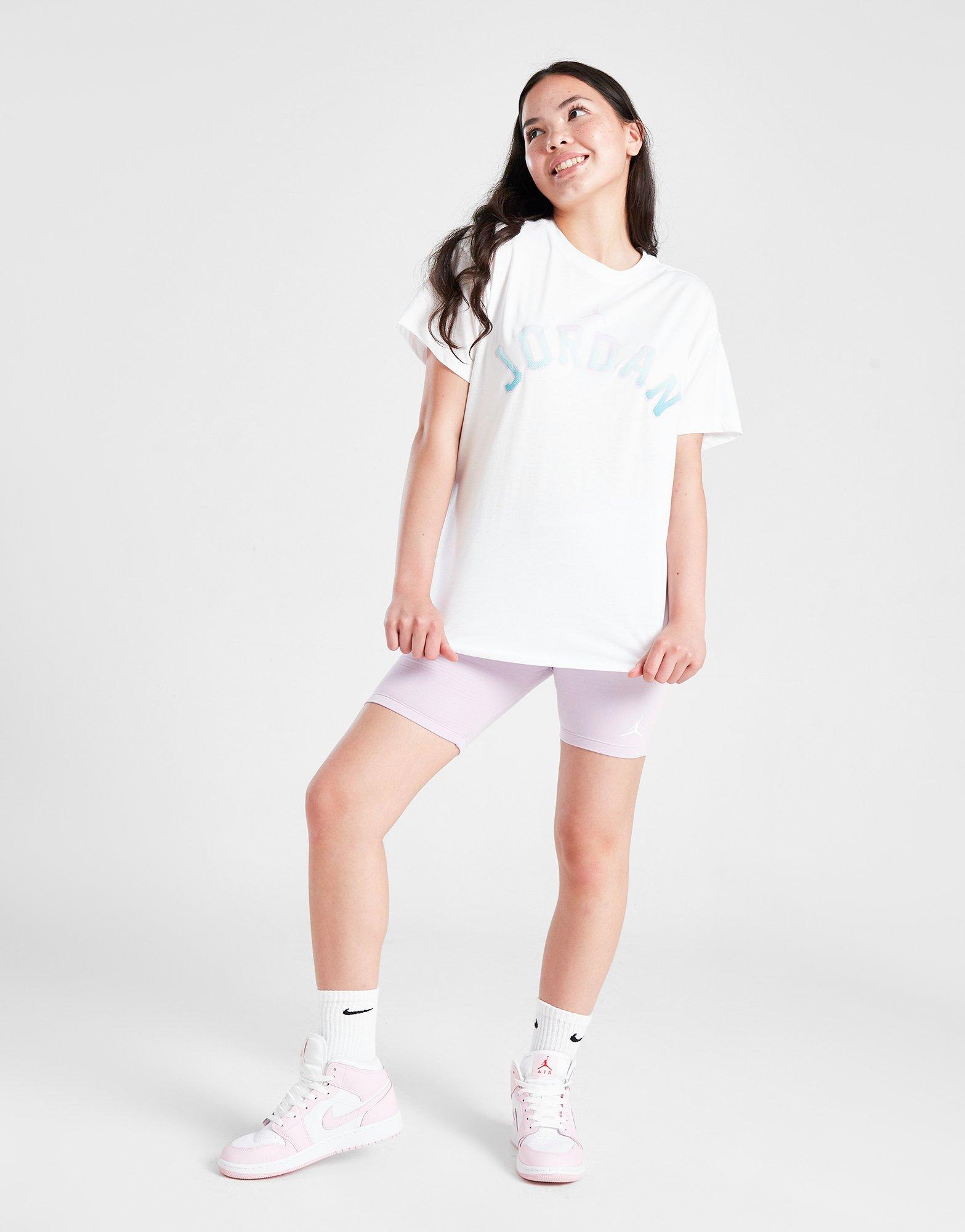 Jordan Girls' Fade Back Graphic T-shirt Junior