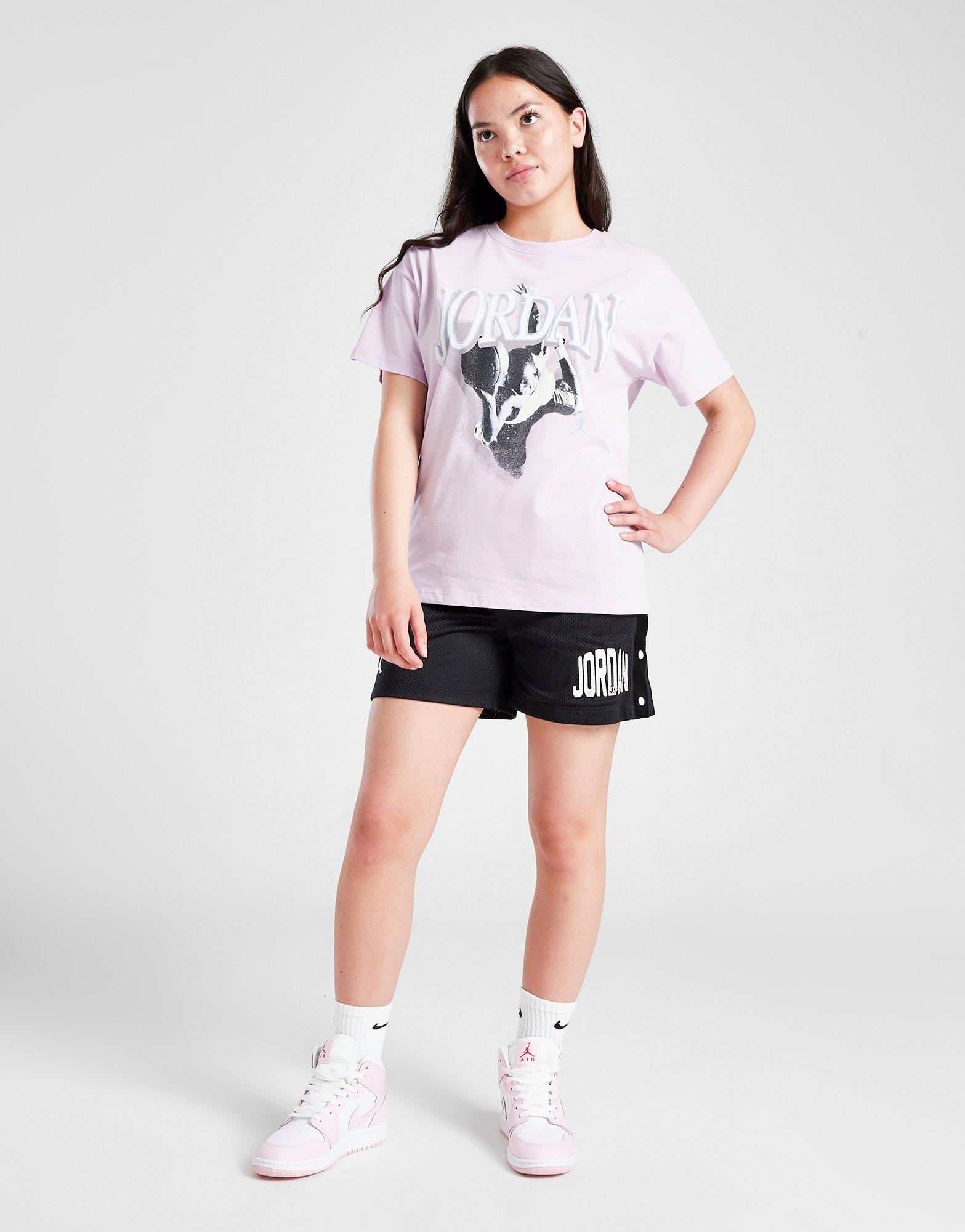 Jordan Girls' Mesh Basketball Shorts Junior