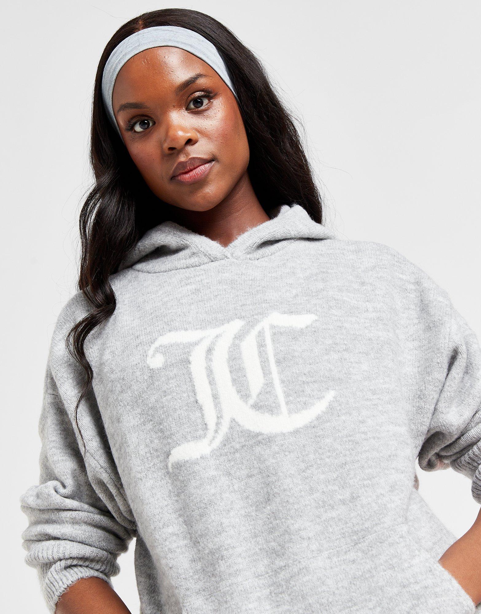 JUICY COUTURE ジューシークチュール ニットジョガー グレー Grey JUICY COUTURE Knit Hoodie - JD Sports Global