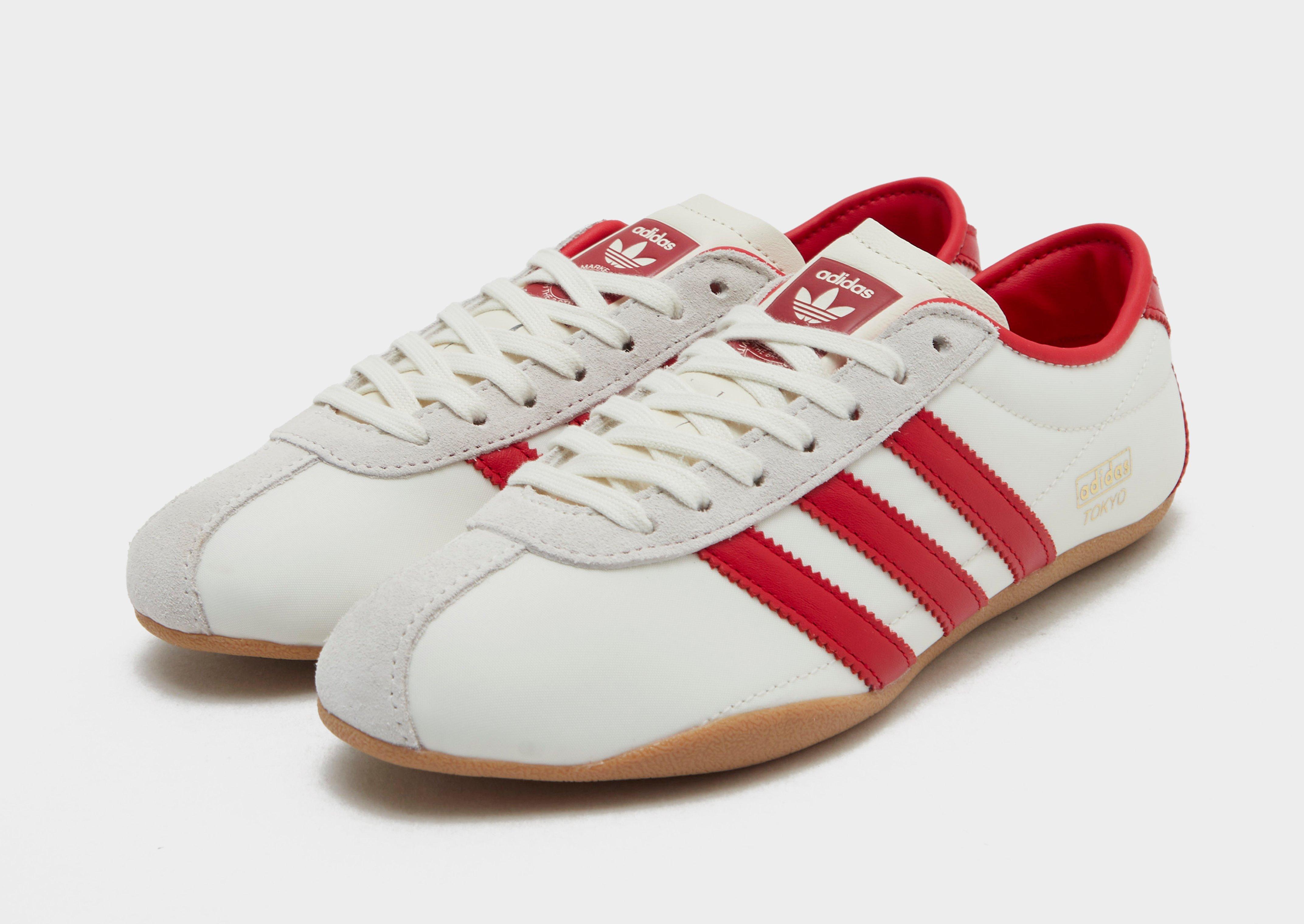 adidas Gazelle I LOVE TOKYO ホワイト/レッド24cm Adidas gazelle I Love Tokyo size us 14 Red & White Fashion