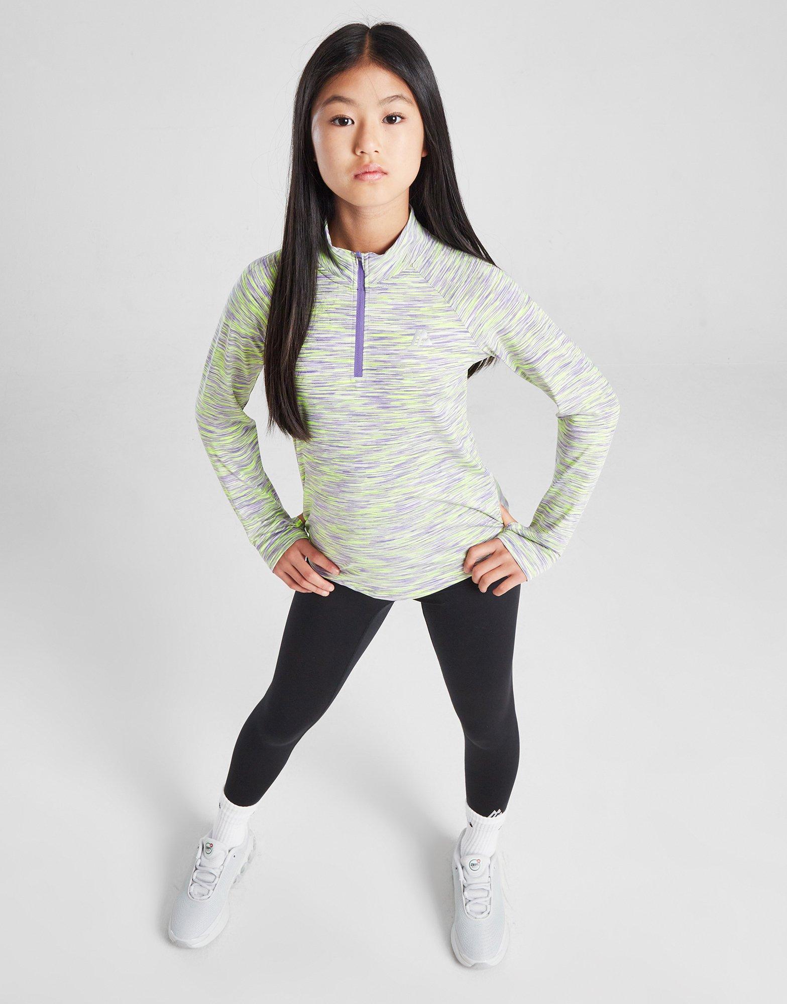 MONTIREX Girls' Trail 1/4 Zip Top Junior