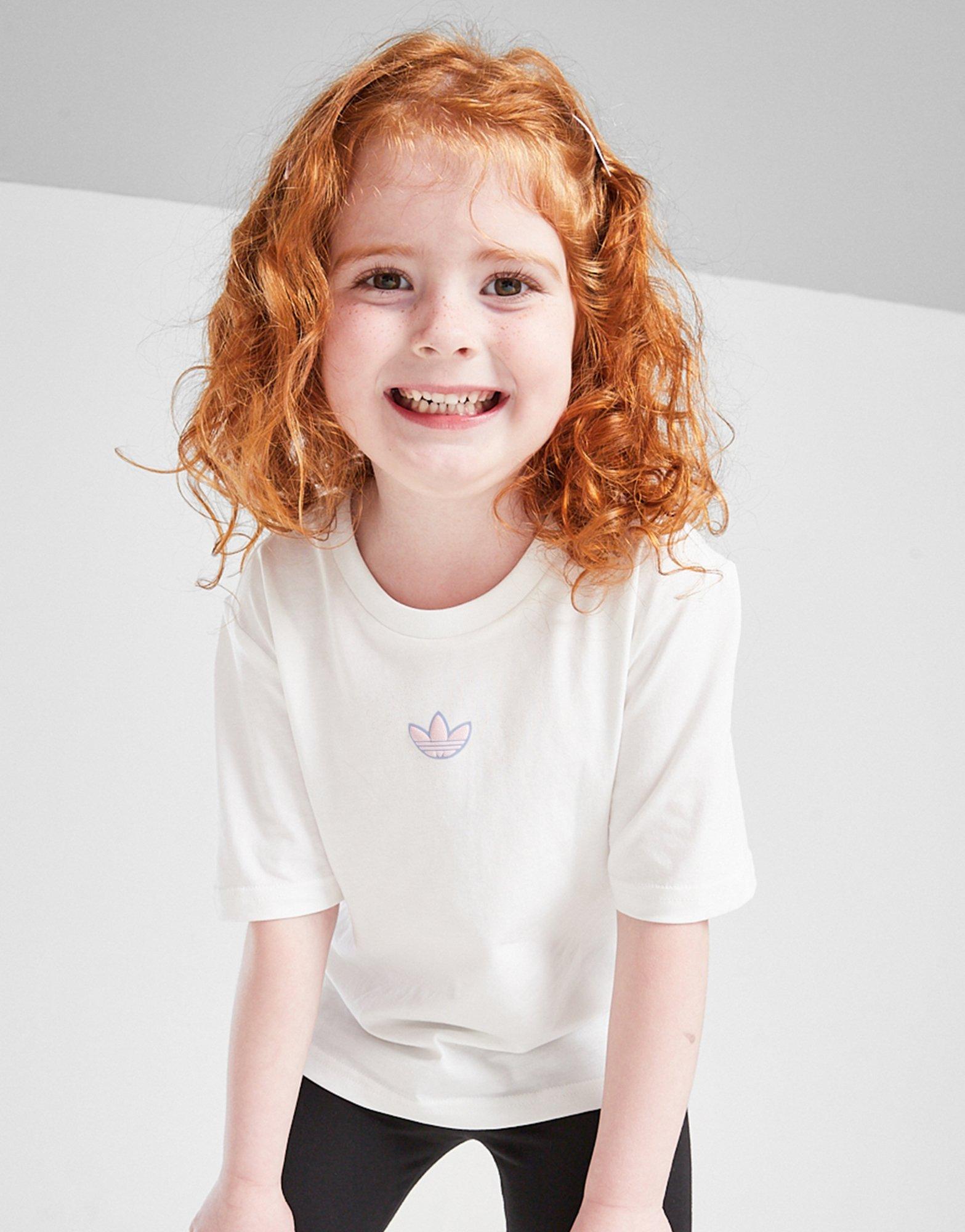 adidas Originals Girls' Varsity Maglia/Pantaloncino Set Bambino