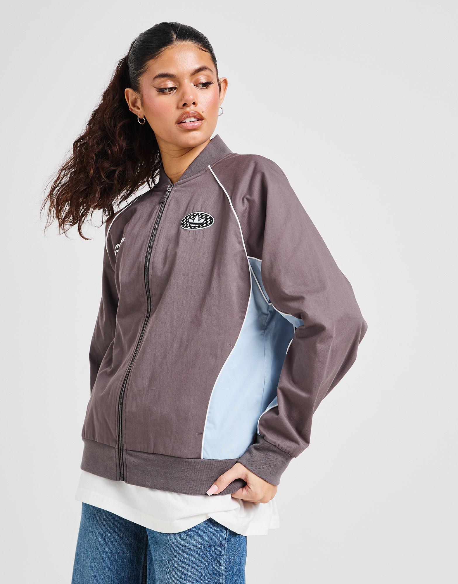 イギリス限定【adidas Originals】 Motorsport Jacket Grey adidas Originals Motorsport Jacket - JD Sports Global