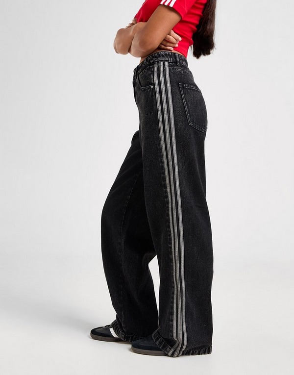 Black adidas Originals Denim Firebird Track Pants - JD Sports NZ Black adidas Originals Denim Firebird Track Pants - JD Sports NZ