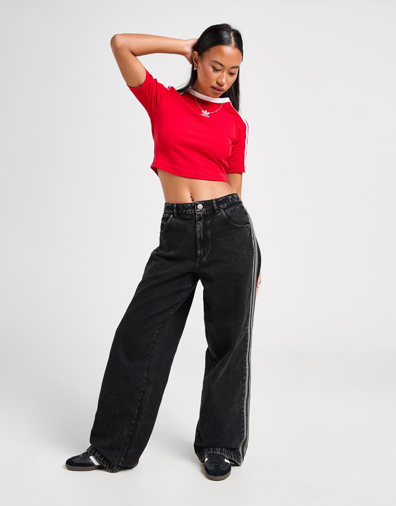 adidas Originals Pantalon de survêtement 3 bandes Adicolor Denim