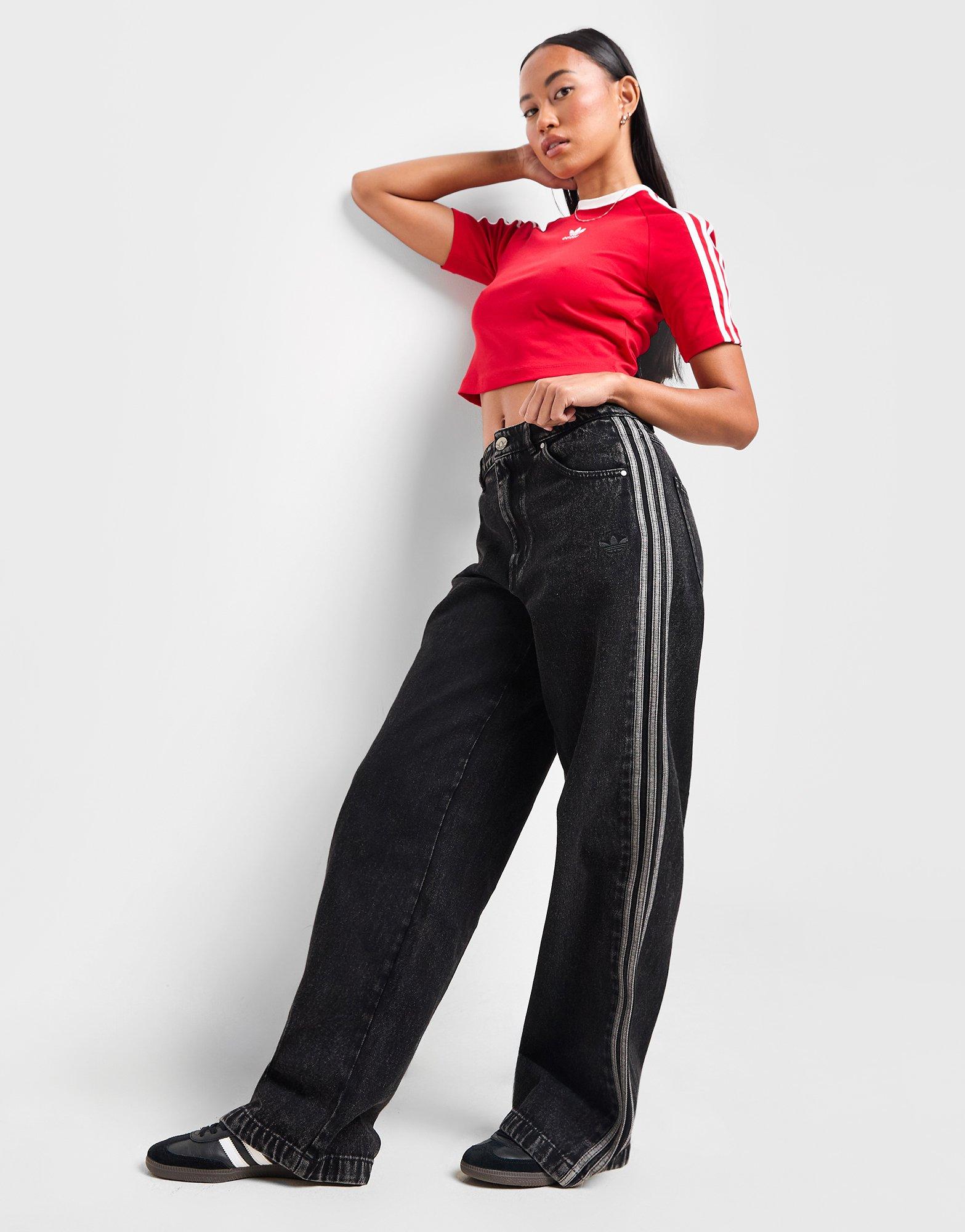 adidas Originals Pantalon de survêtement 3 bandes Adicolor Denim