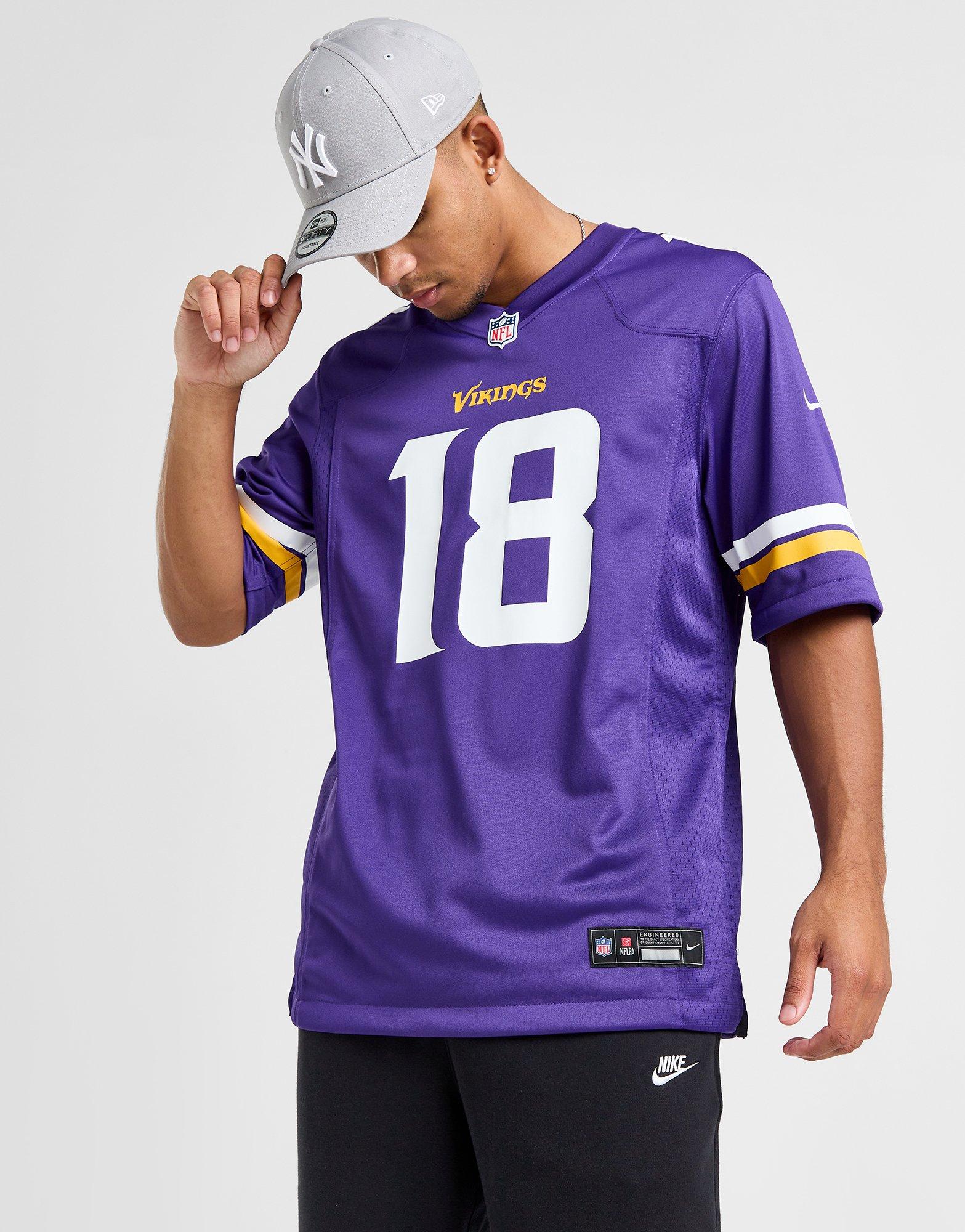 Nike NFL Minnesota Vikings Jefferson 18 Jersey