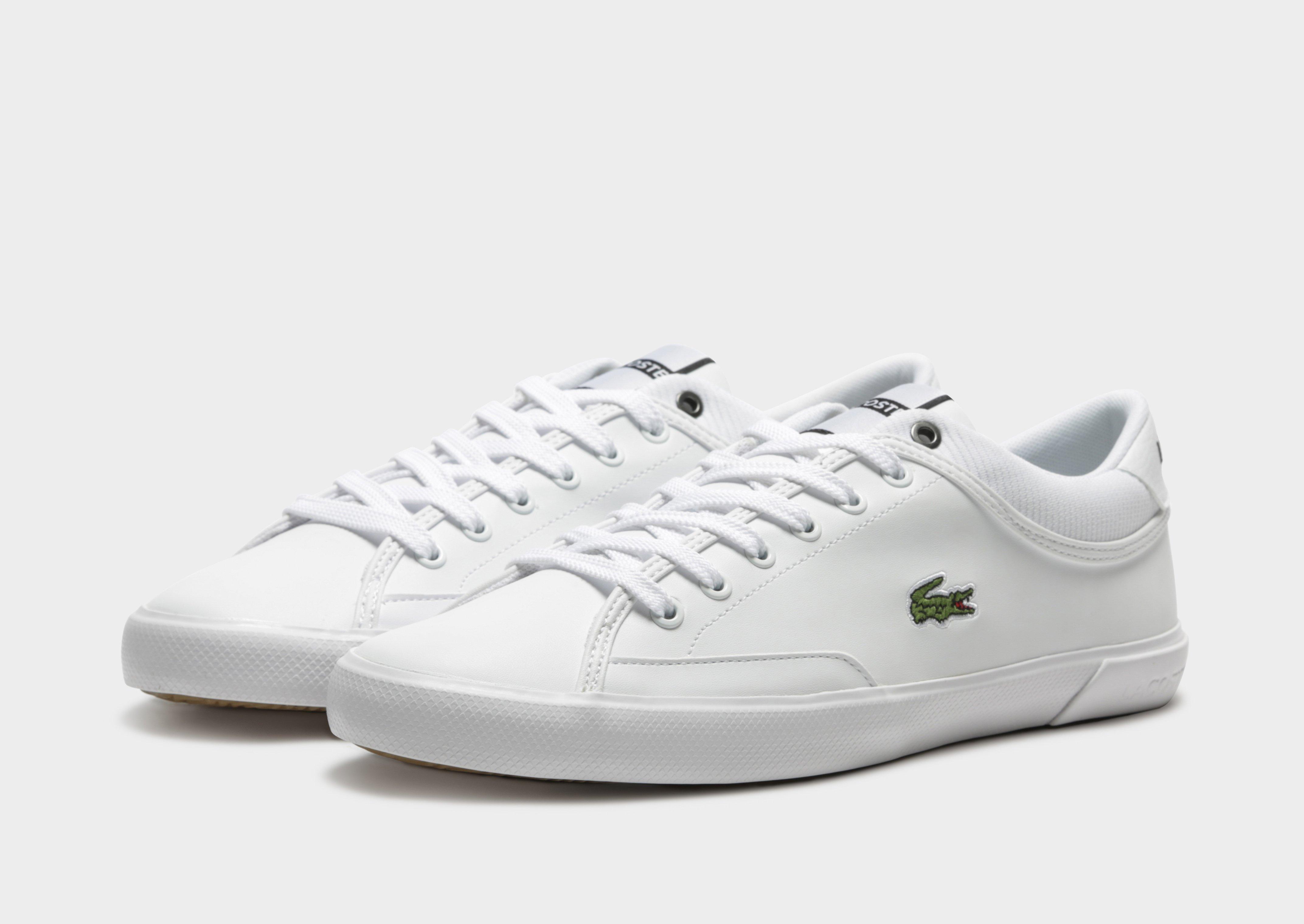 lacoste angha white