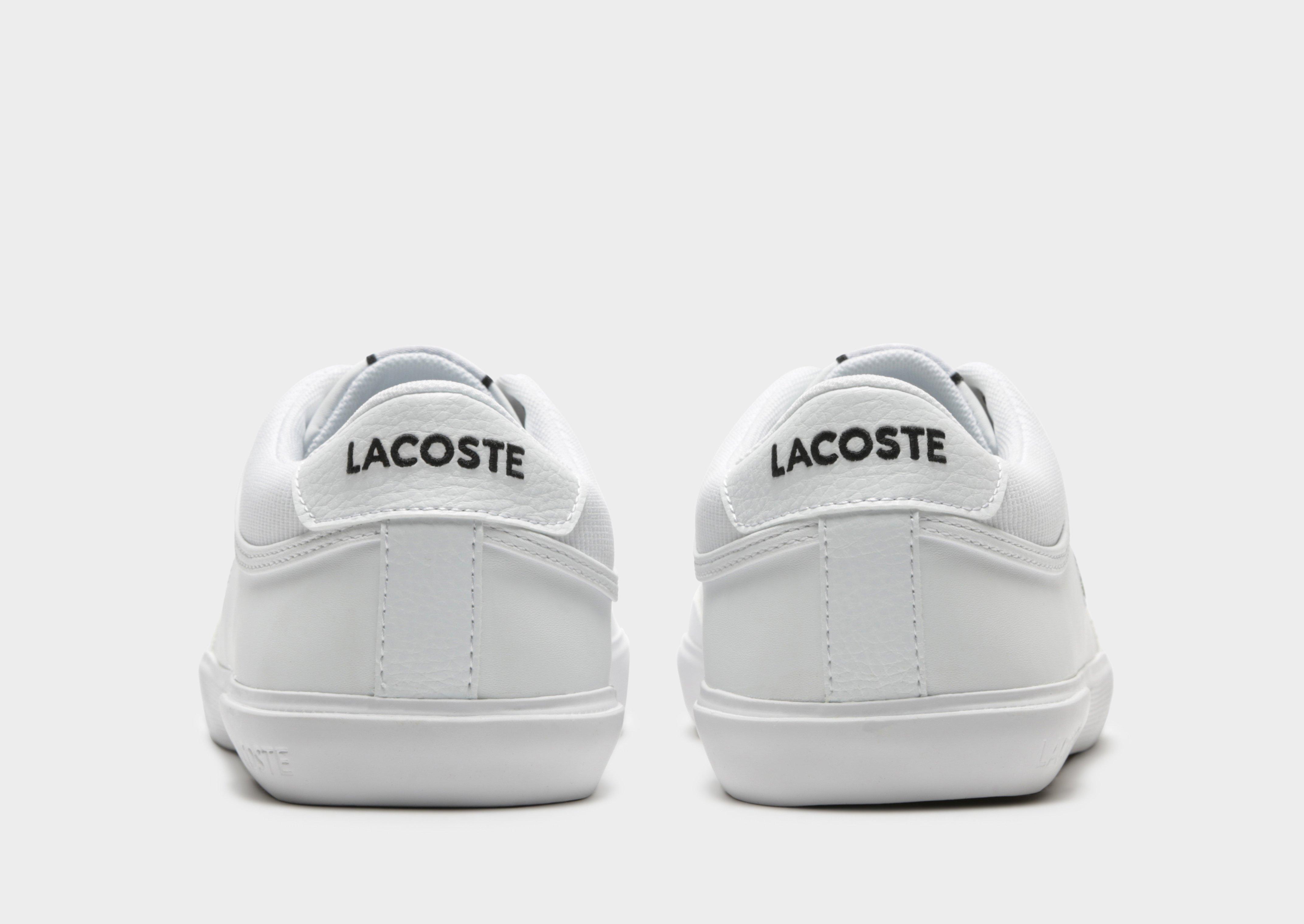 lacoste angha white