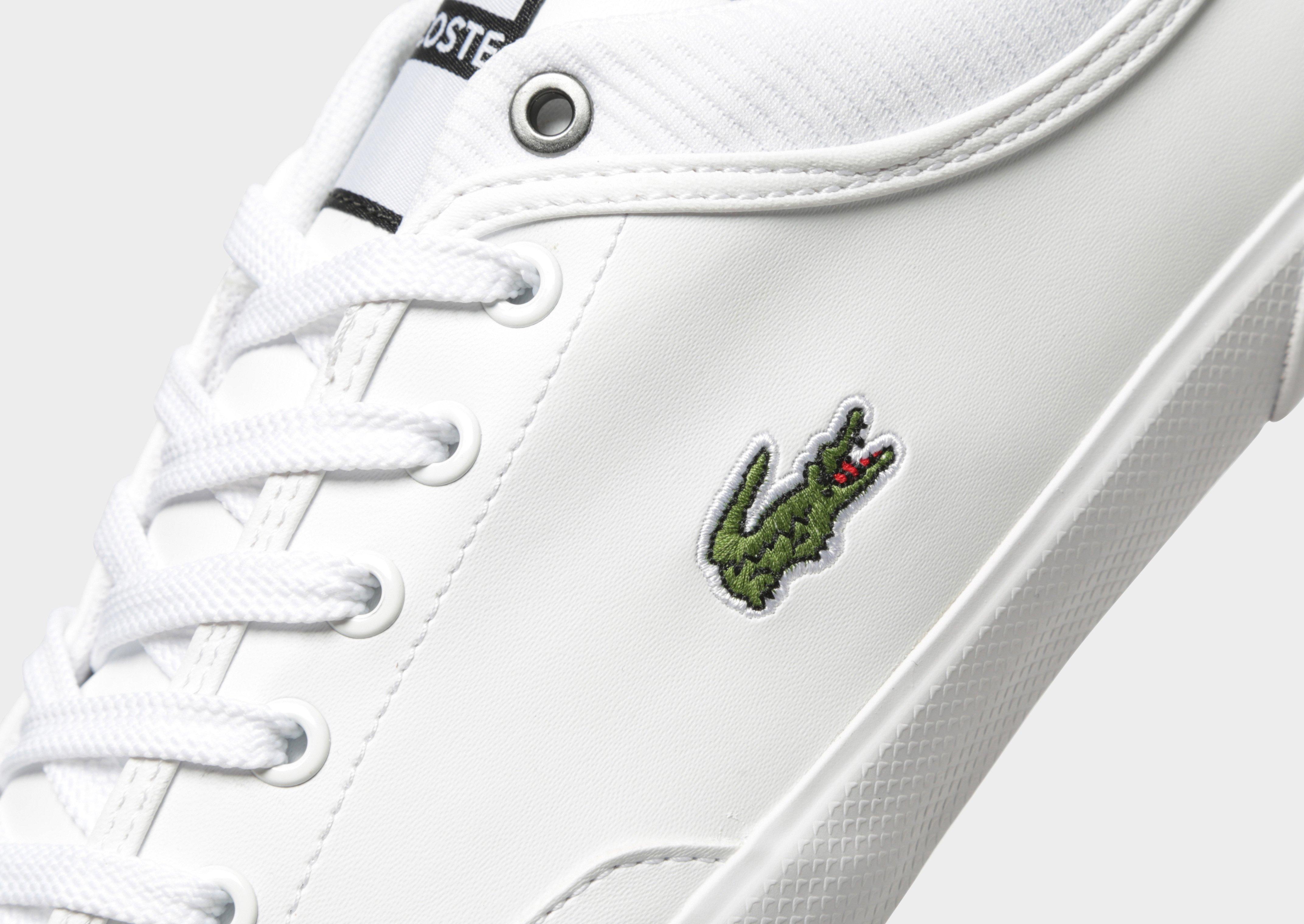 lacoste angha white