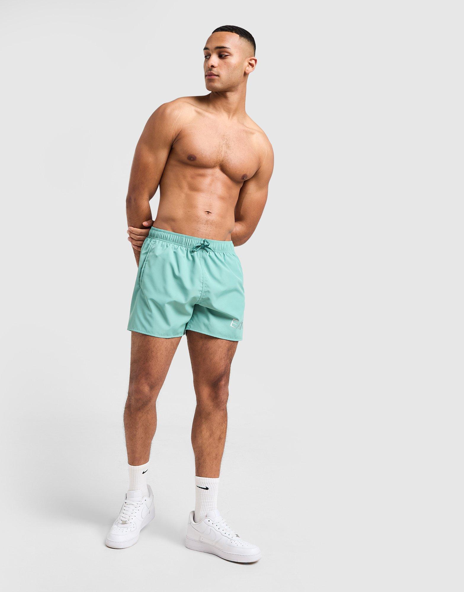 EA7 Emporio Armani Text Logo Badeshorts