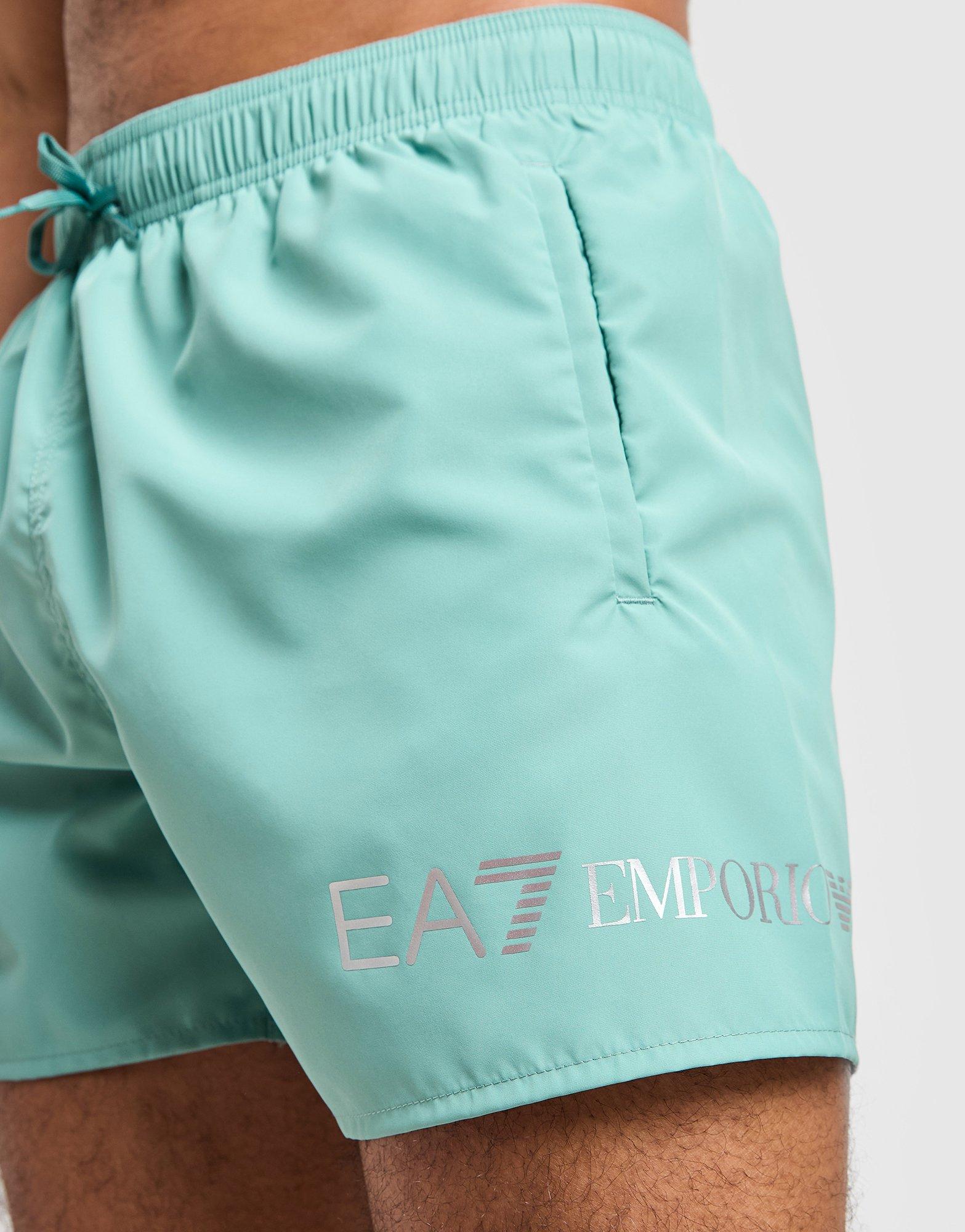 EA7 Emporio Armani Text Logo Badeshorts