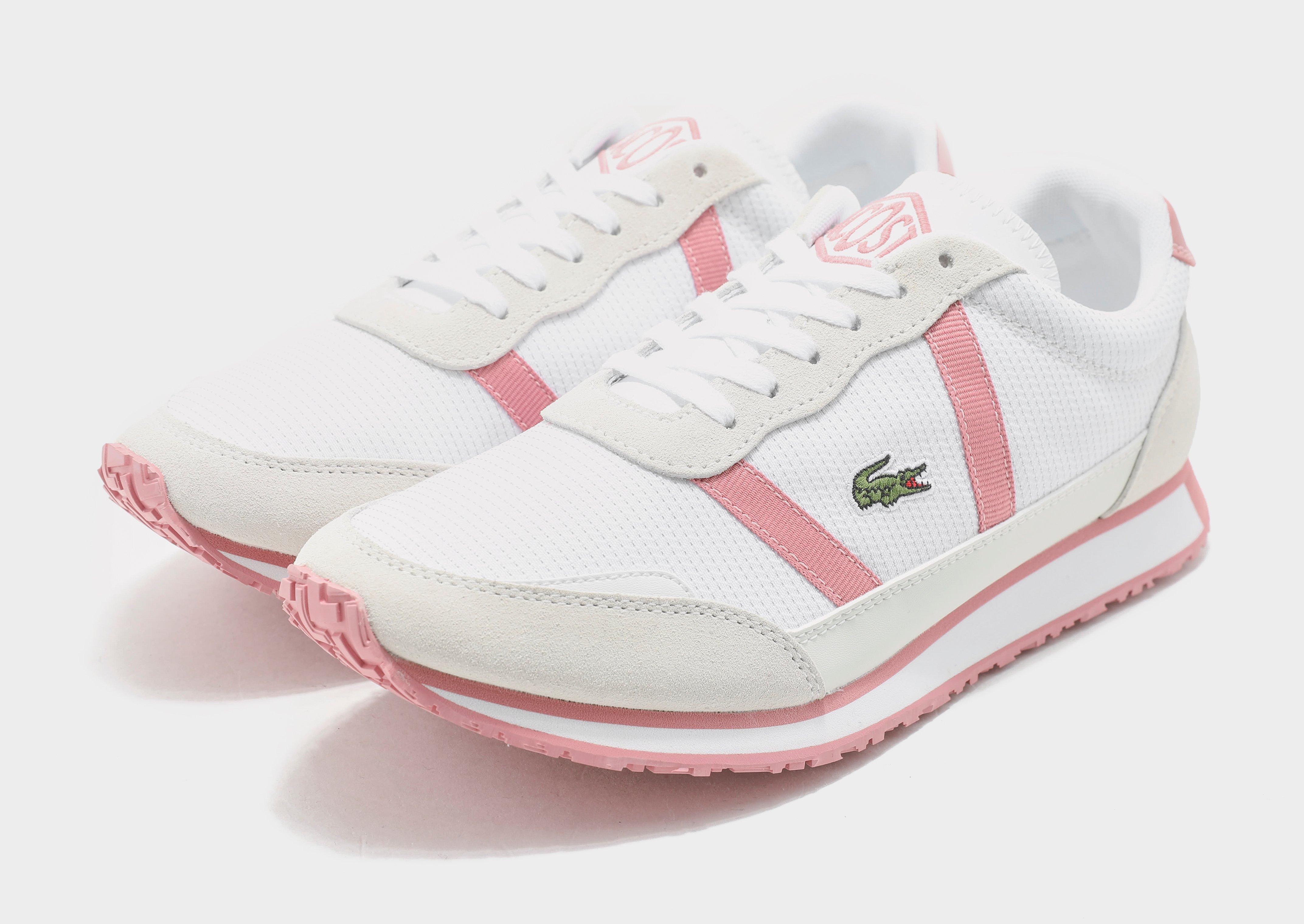 lacoste shoes women pink