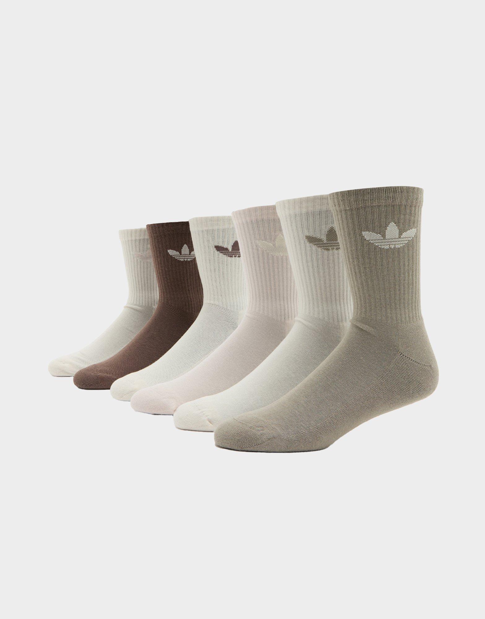 adidas Originals 6-Pack Trefoil Cushion Crew Socks