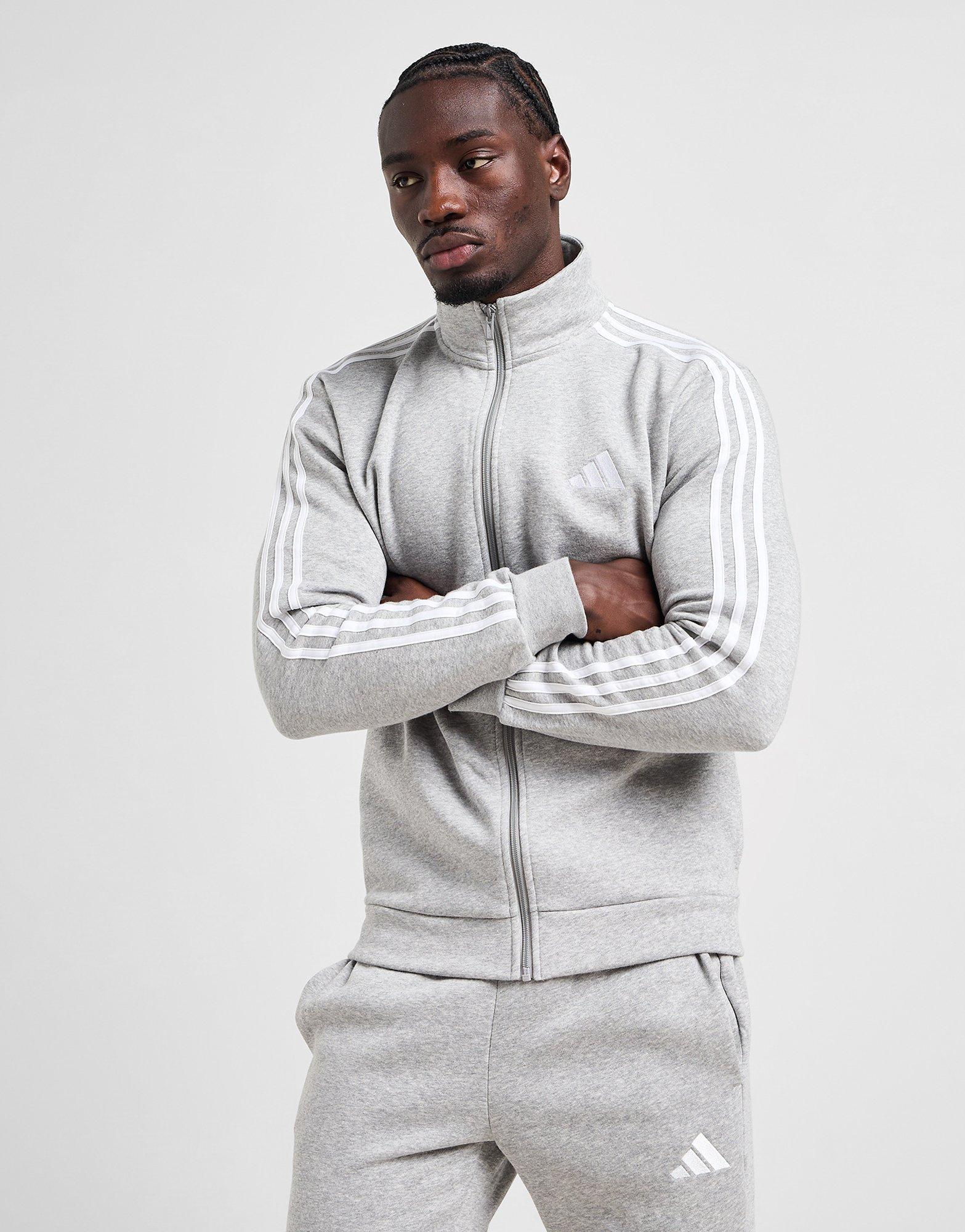 adidas Fleece 3-Streifen Trainingsanzug