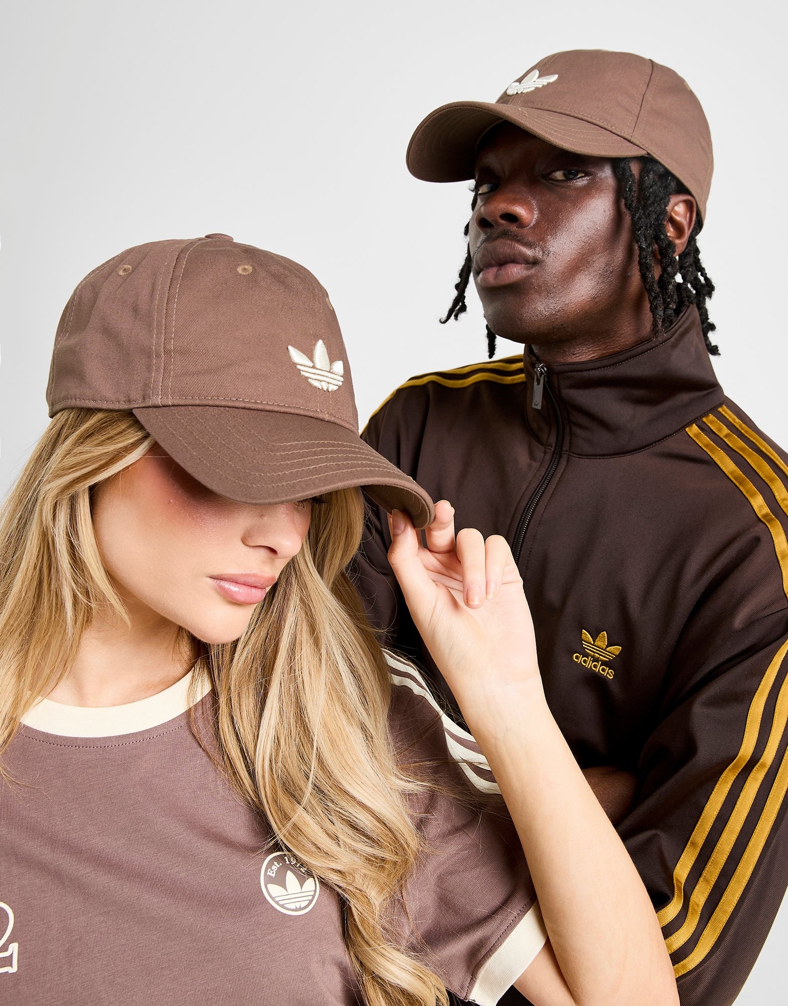 adidas Originals Classic Trefoil Cappello in Marrone JD Sports Italia