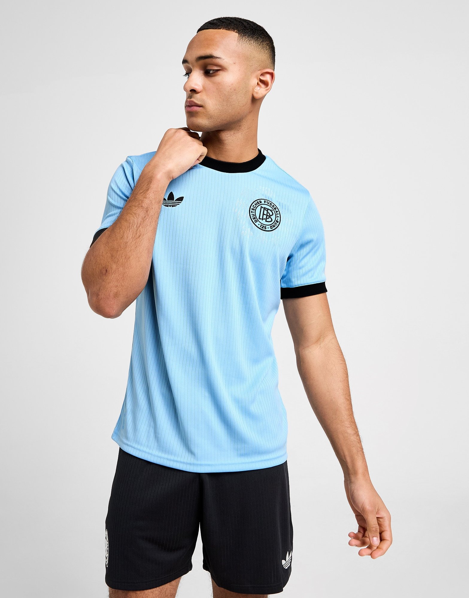 Blue adidas Originals Germany Anniversary Jersey - JD Sports Blue adidas Originals Germany Anniversary Jersey - JD Sports