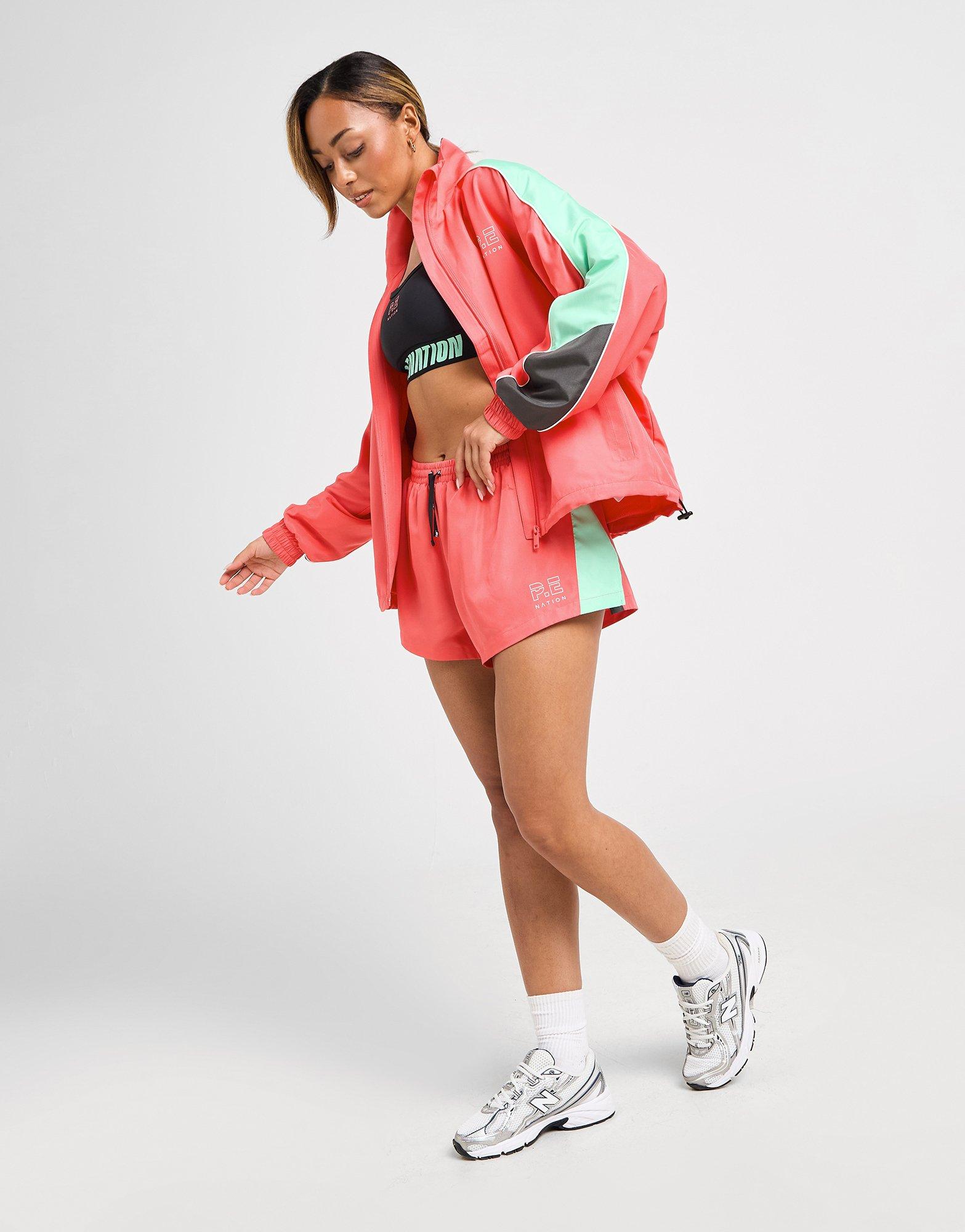 PE Nation Impact Woven Colour Block Shorts