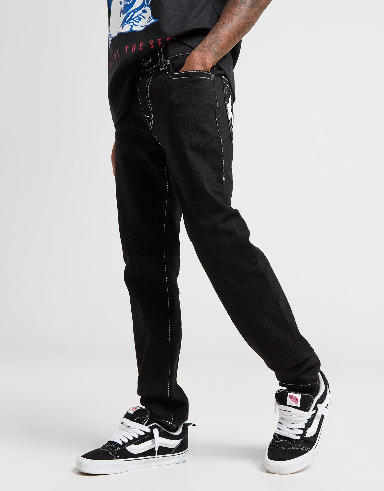 True Religion Rocco Taper Paint Jeans