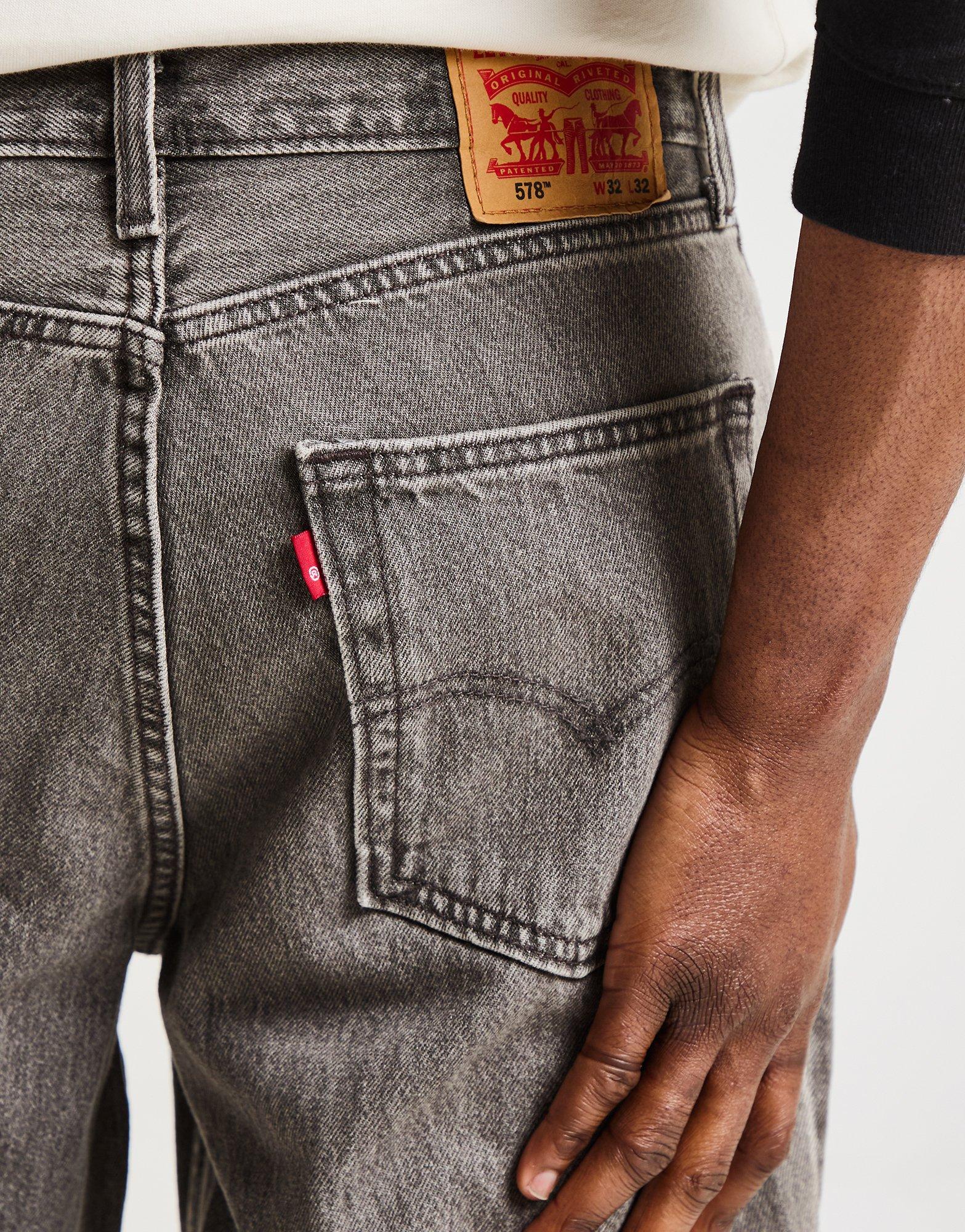 Grey LEVI'S 578 Baggy Jeans - JD Sports Global