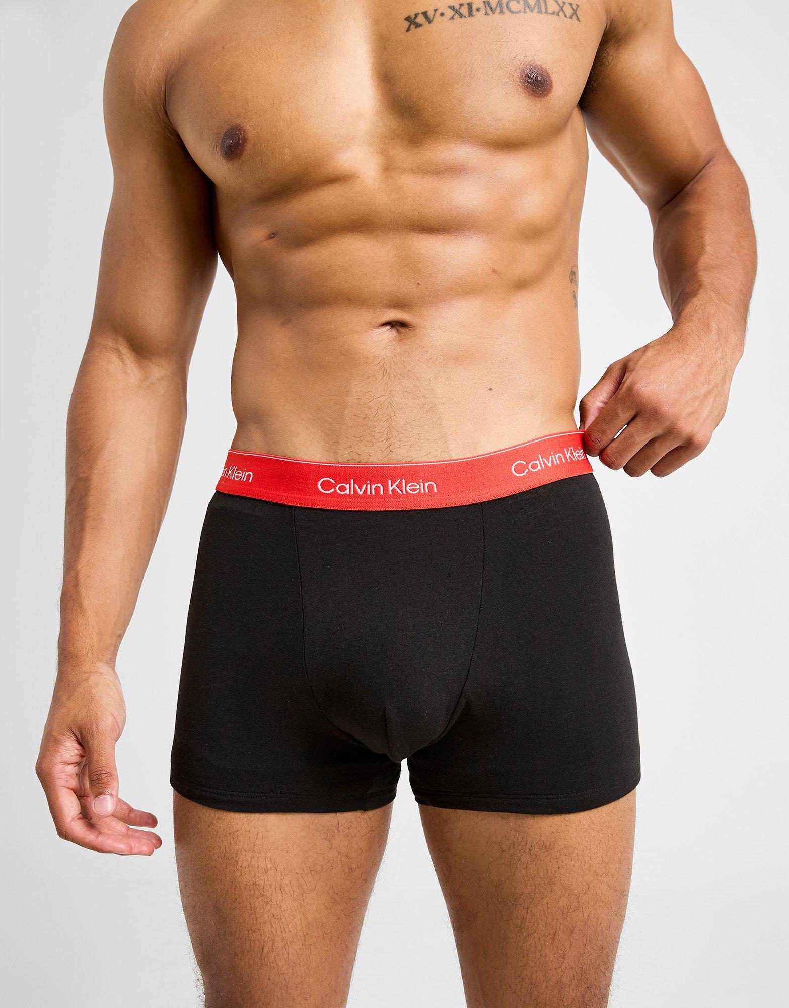 Calvin Klein Underwear 3-Pack Icon Relaxed Trunks