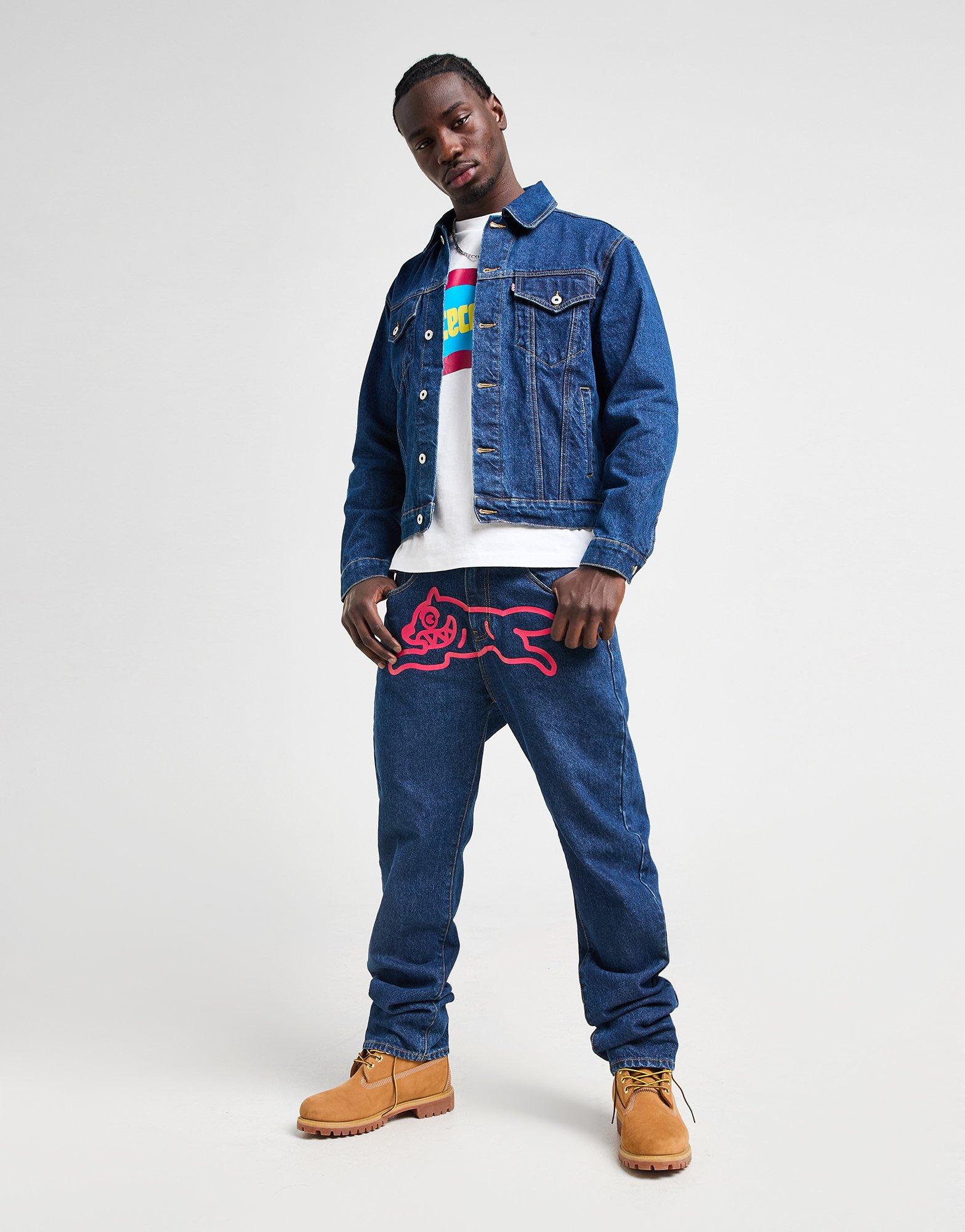 ICECREAM Running Dog Denim Trucker Jacket