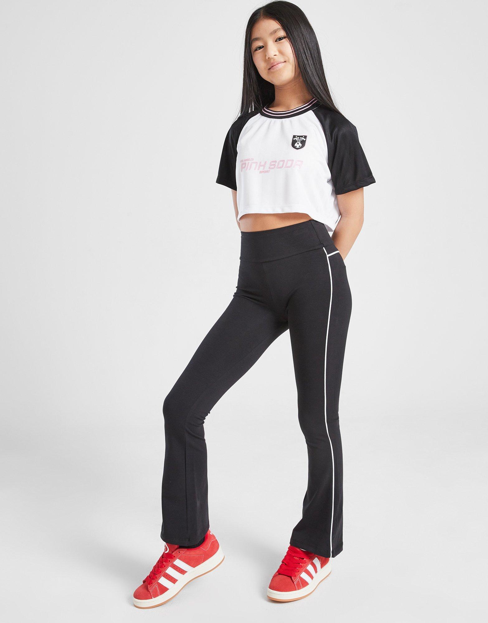 Pink Soda Sport Girls' Simmer Flare Leggings Junior