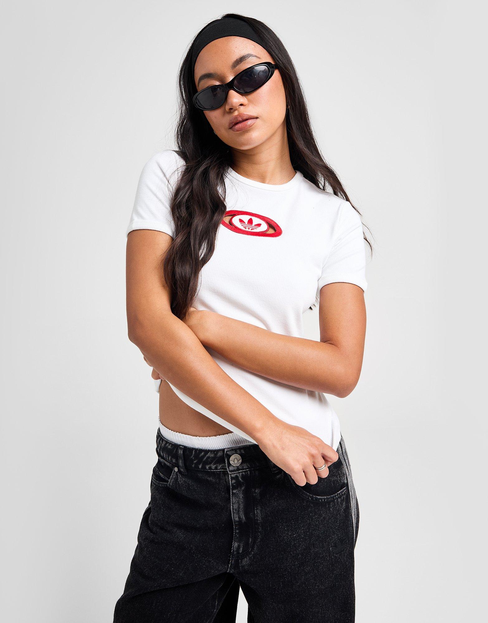 adidas Originals Campus Cut Out T-Shirt