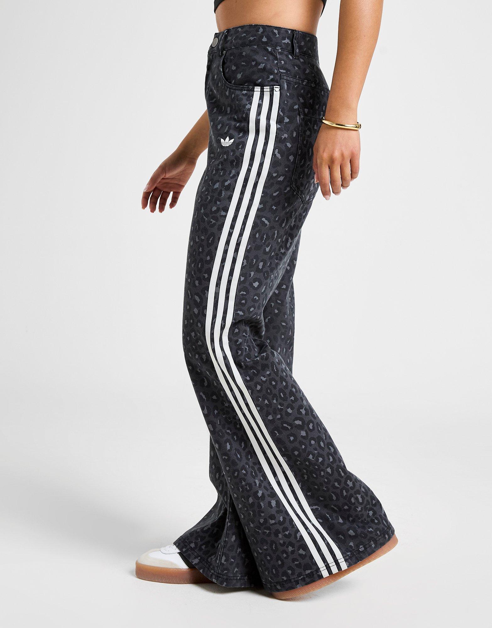 adidas Originals Leopard Print Denim Jeans