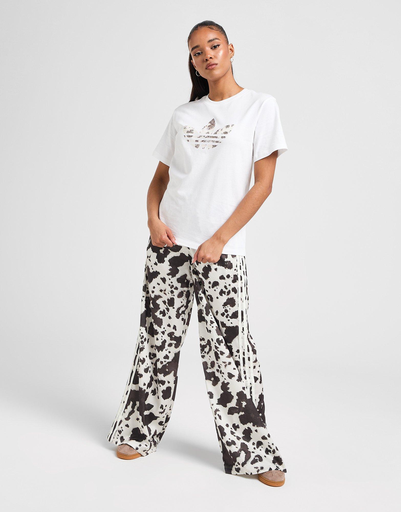 adidas Originals Western Trefoil Boyfriend T-Shirt Damen
