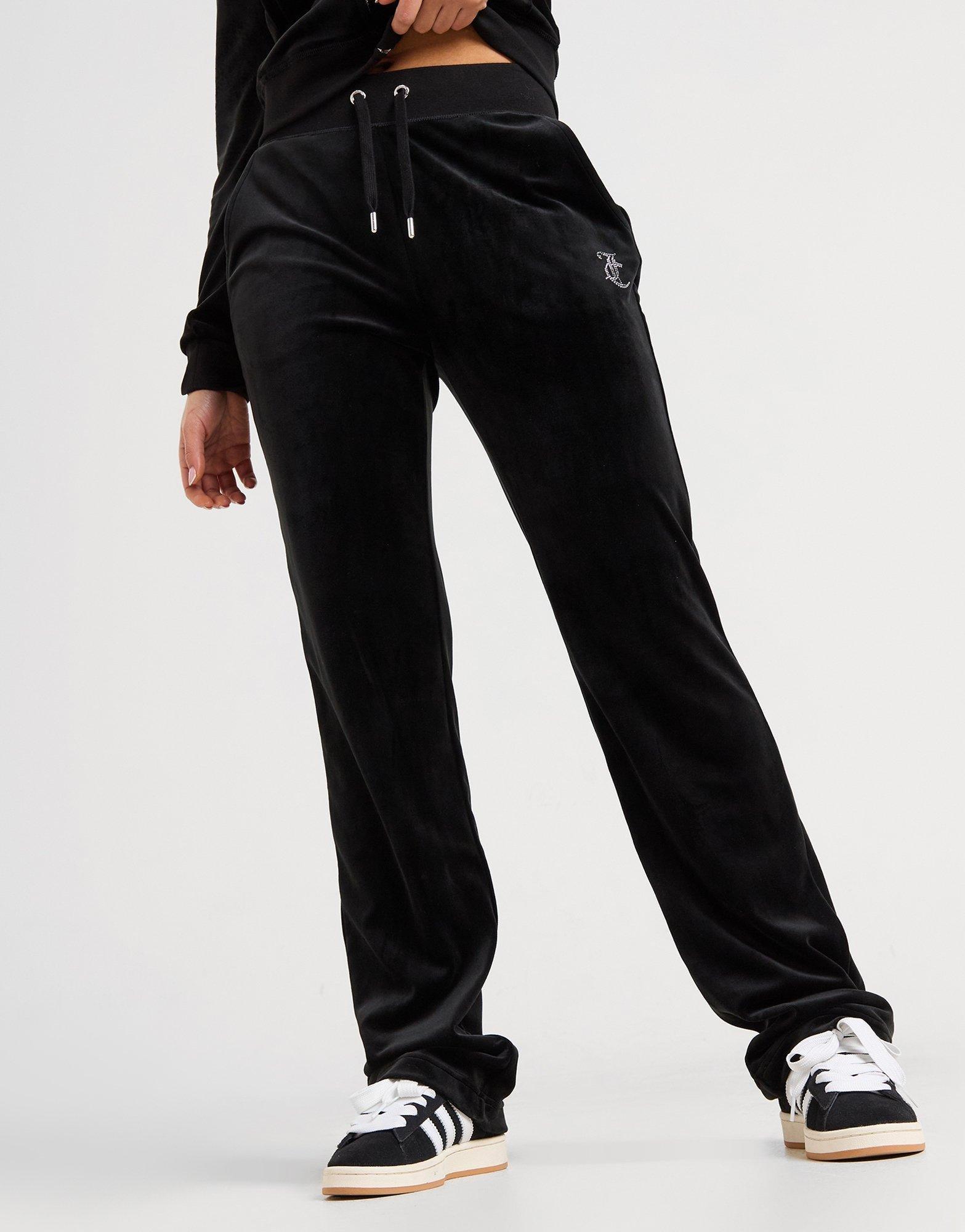 Black JUICY COUTURE Diamante JC Logo Joggers - JD Sports Global